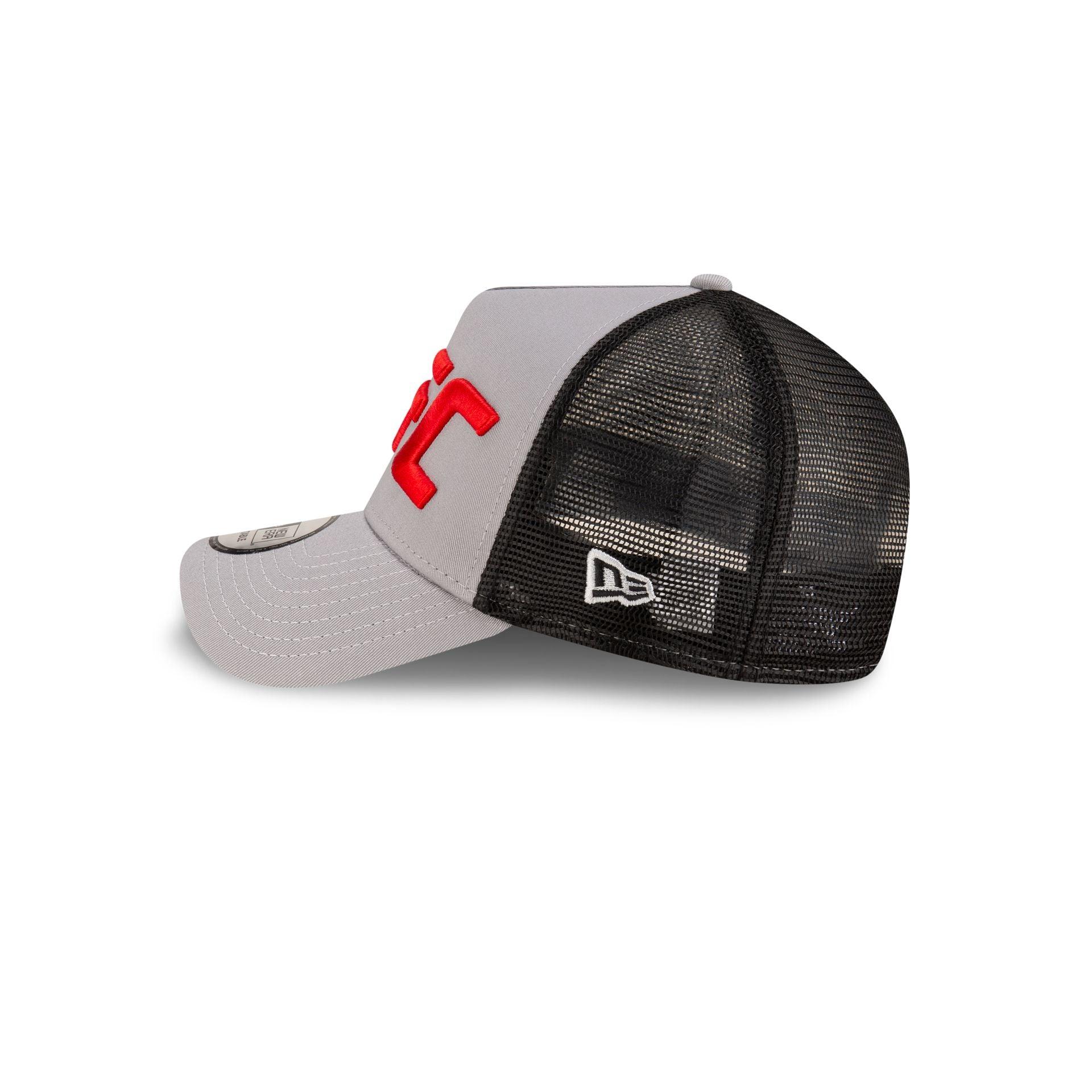 UFC Holiday Gray 9FORTY A-Frame Trucker Hat Male Product Image