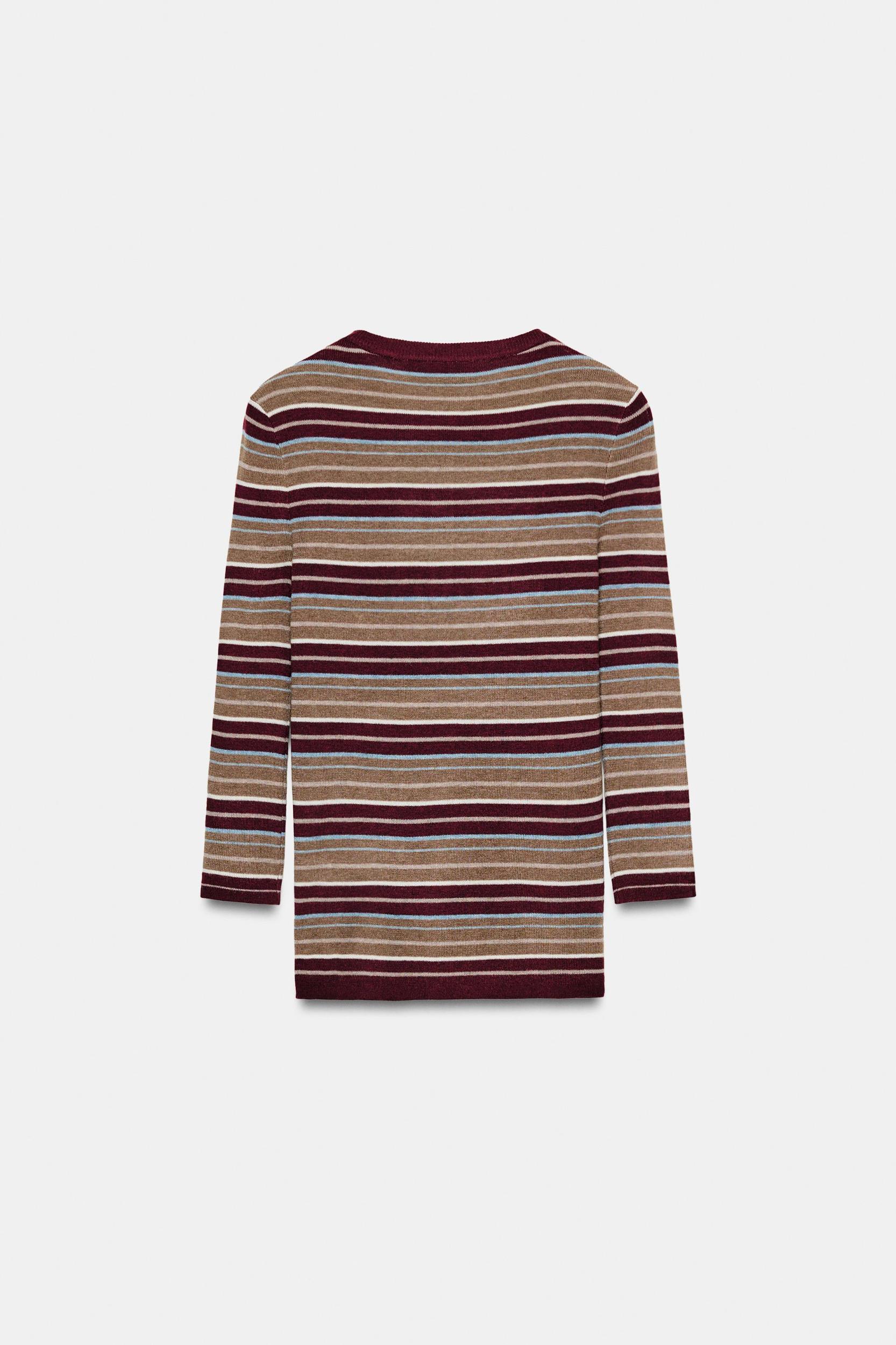 BUTTON KNIT SWEATER Product Image