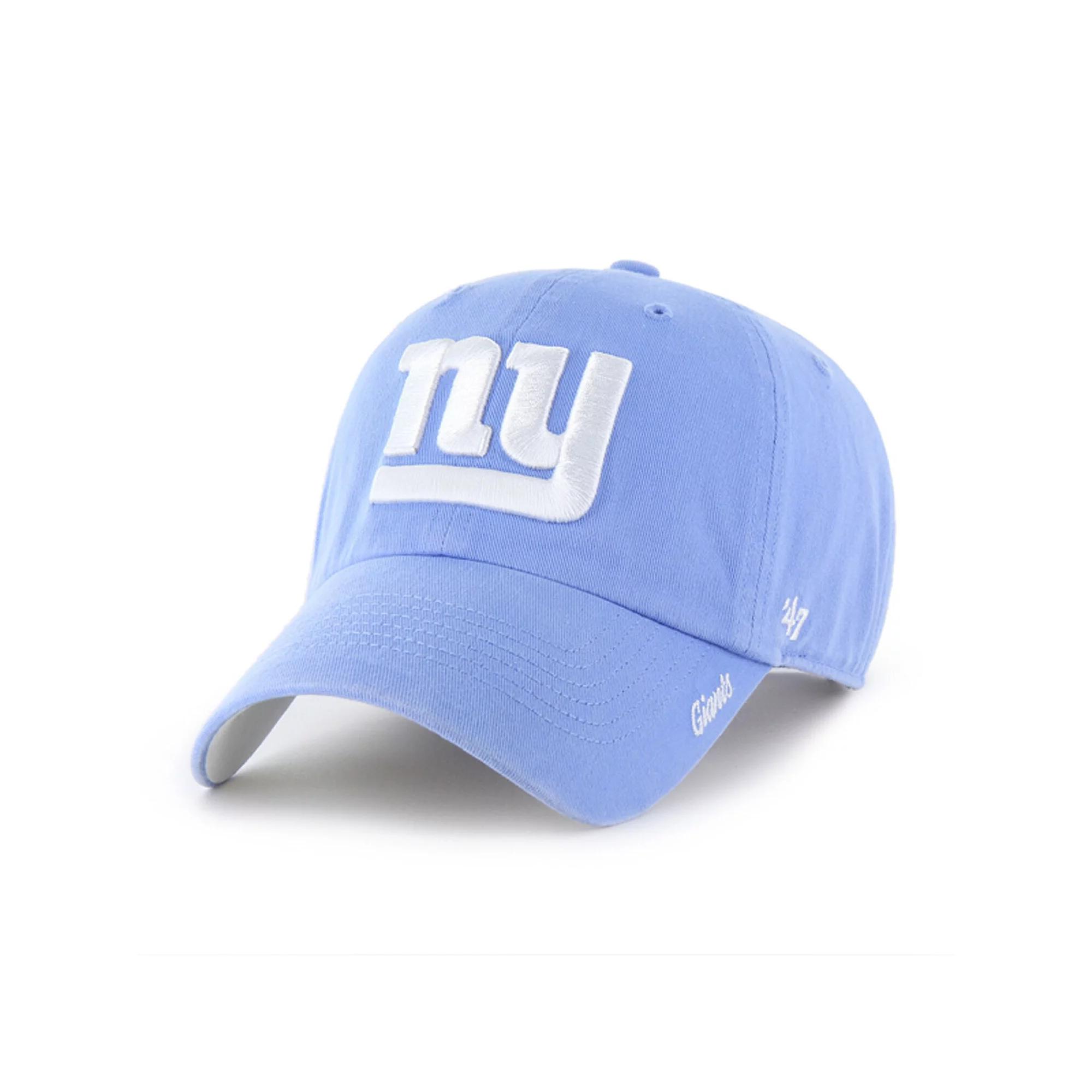 Women's '47 Royal New York Giants Luminance Cheer Clean Up Adjustable Hat, Blue Product Image
