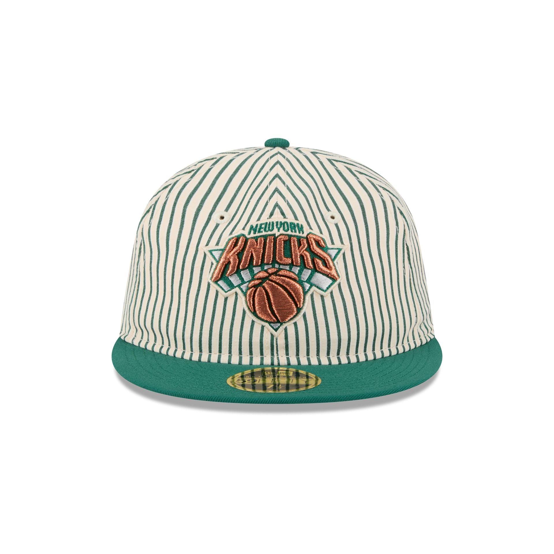 Just Caps Seersucker New York Knicks Retro Crown 59FIFTY Fitted Hat Male Product Image