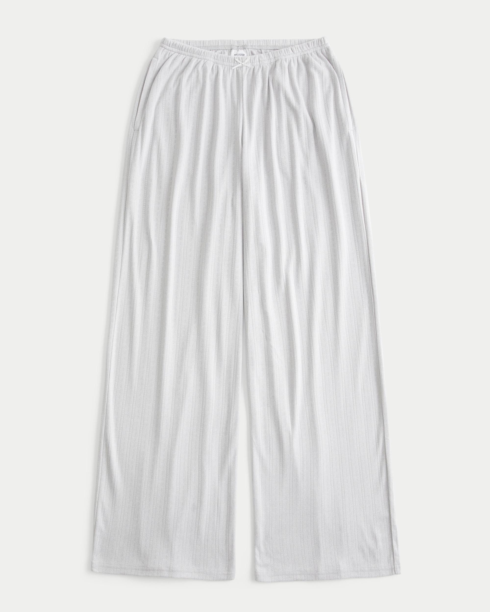 Bear Graphic Pajama Pants Product Image