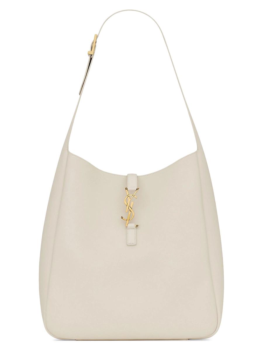 Womens Le 5 7 Supple Large Shoulder Bag in Smooth Leather Product Image