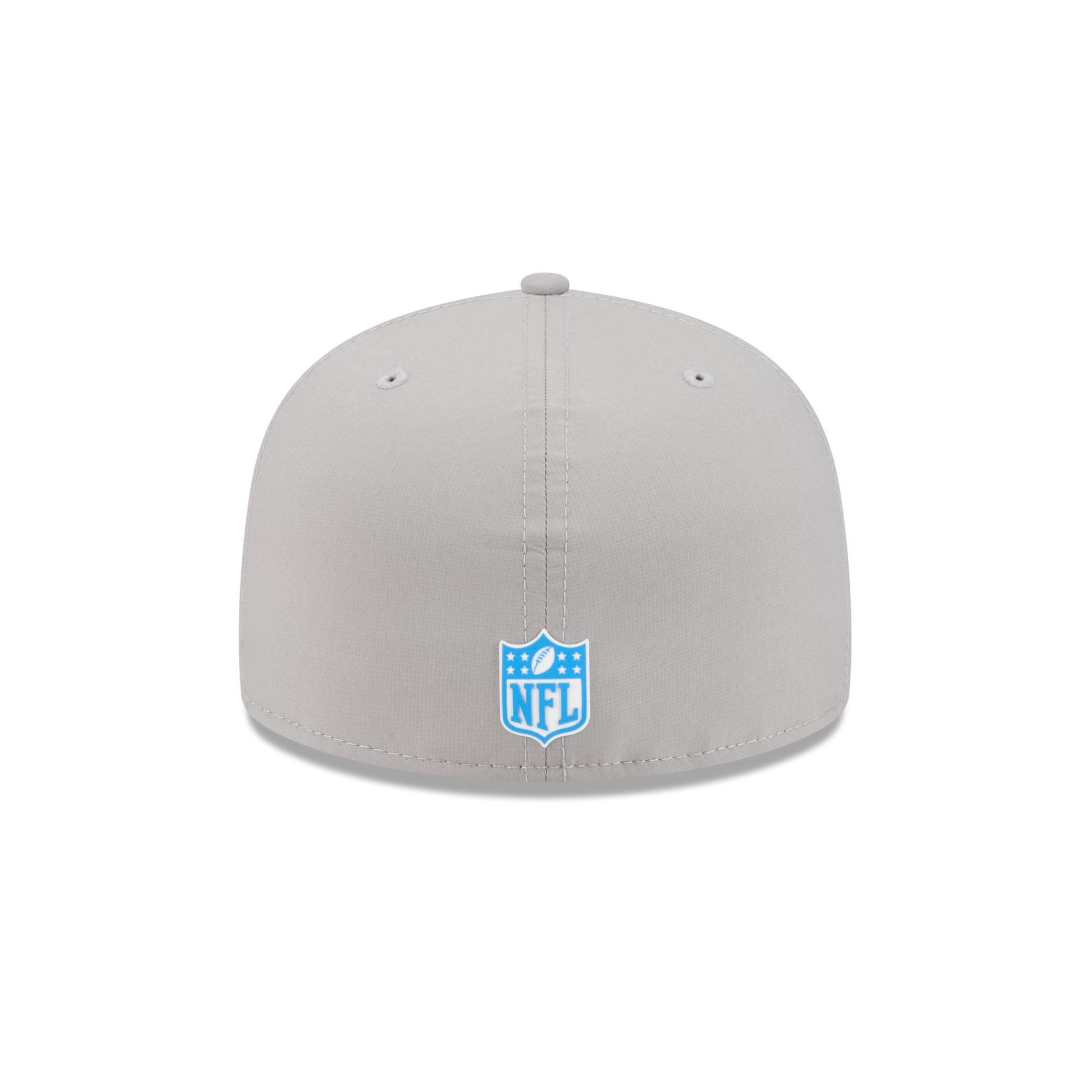 Los Angeles Chargers 2025 Sideline Hot Weather Gray 59FIFTY Fitted Hat Male Product Image