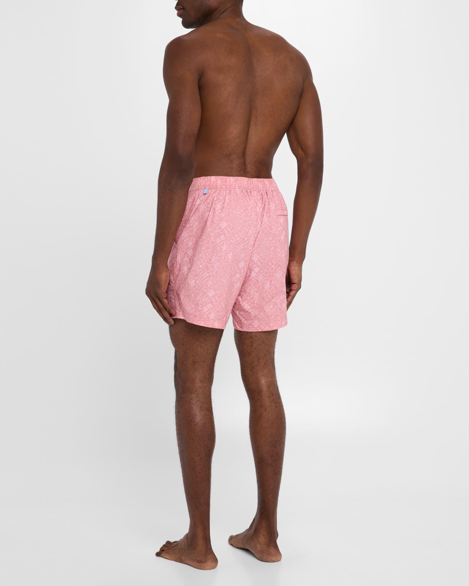 Men's Mosaic Stretch Swim Trunks Product Image