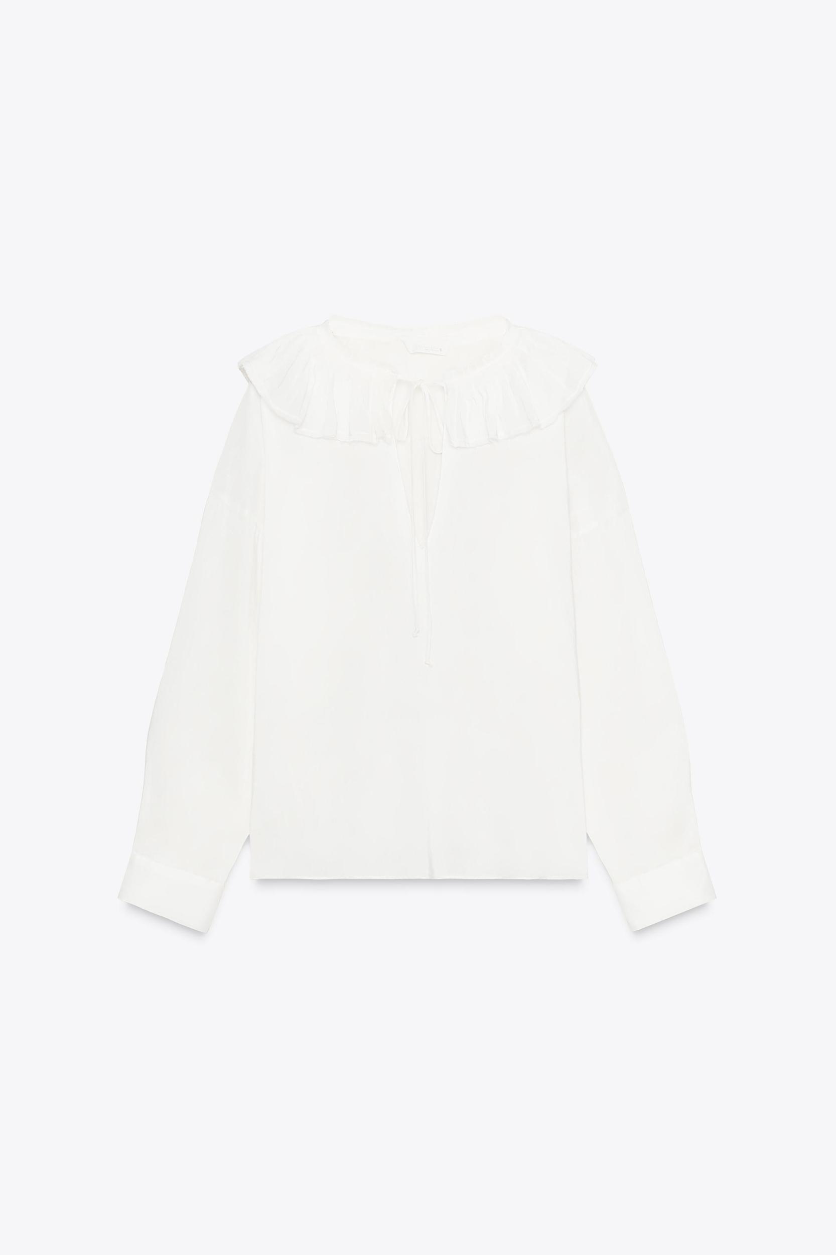 ZW COLLECTION LINEN AND SILK BLEND SHIRT Product Image