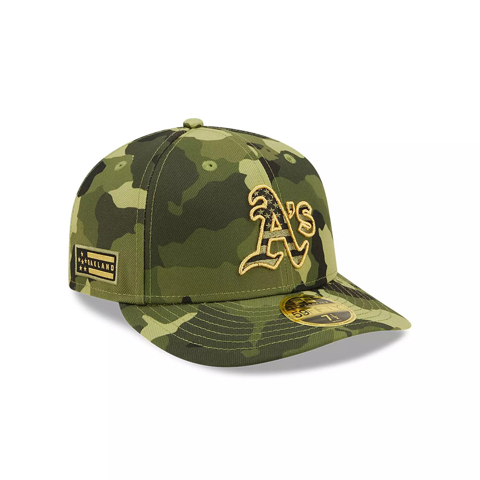 Men's New Era Camo Oakland Athletics 2022 Armed Forces Day On-Field Low Profile 59FIFTY,  Product Image
