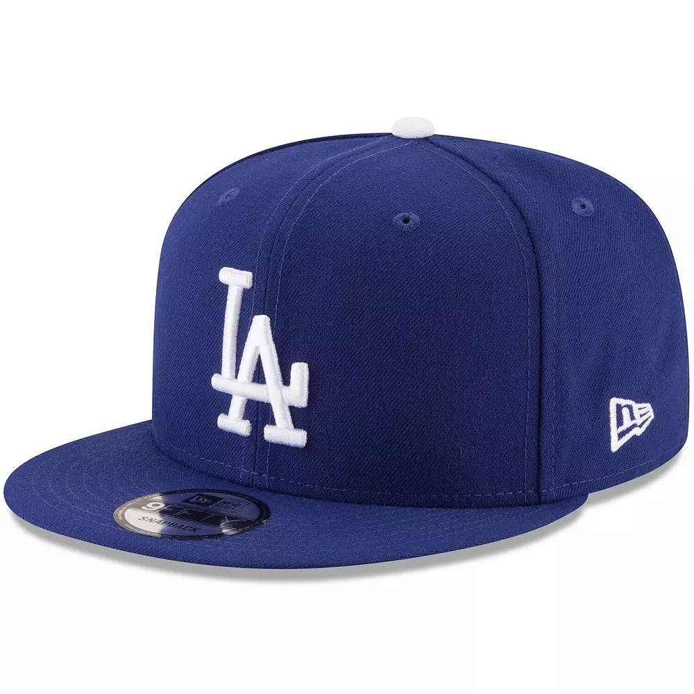 Men's New Era Navy Los Angeles Dodgers Team Color 9FIFTY Snapback Hat, Blue Product Image
