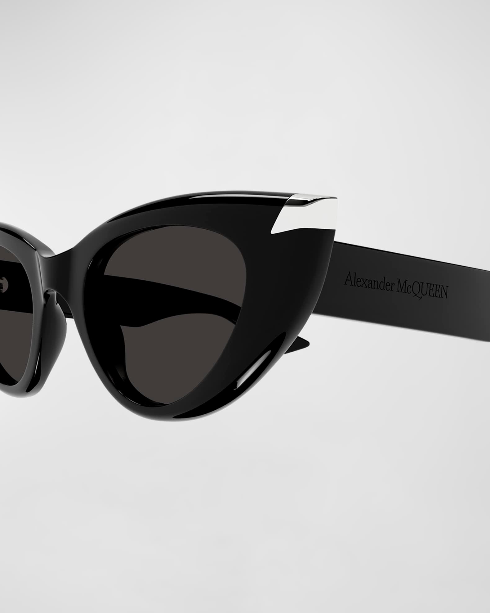 Sleek Acetate Cat-Eye Sunglasses Product Image