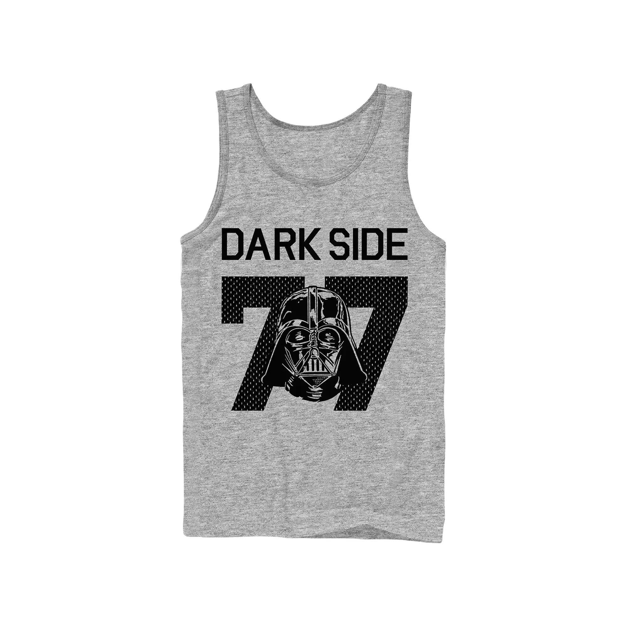 Men's Star Wars Dark Side 77 Varsity Graphic Tank Top,  Product Image