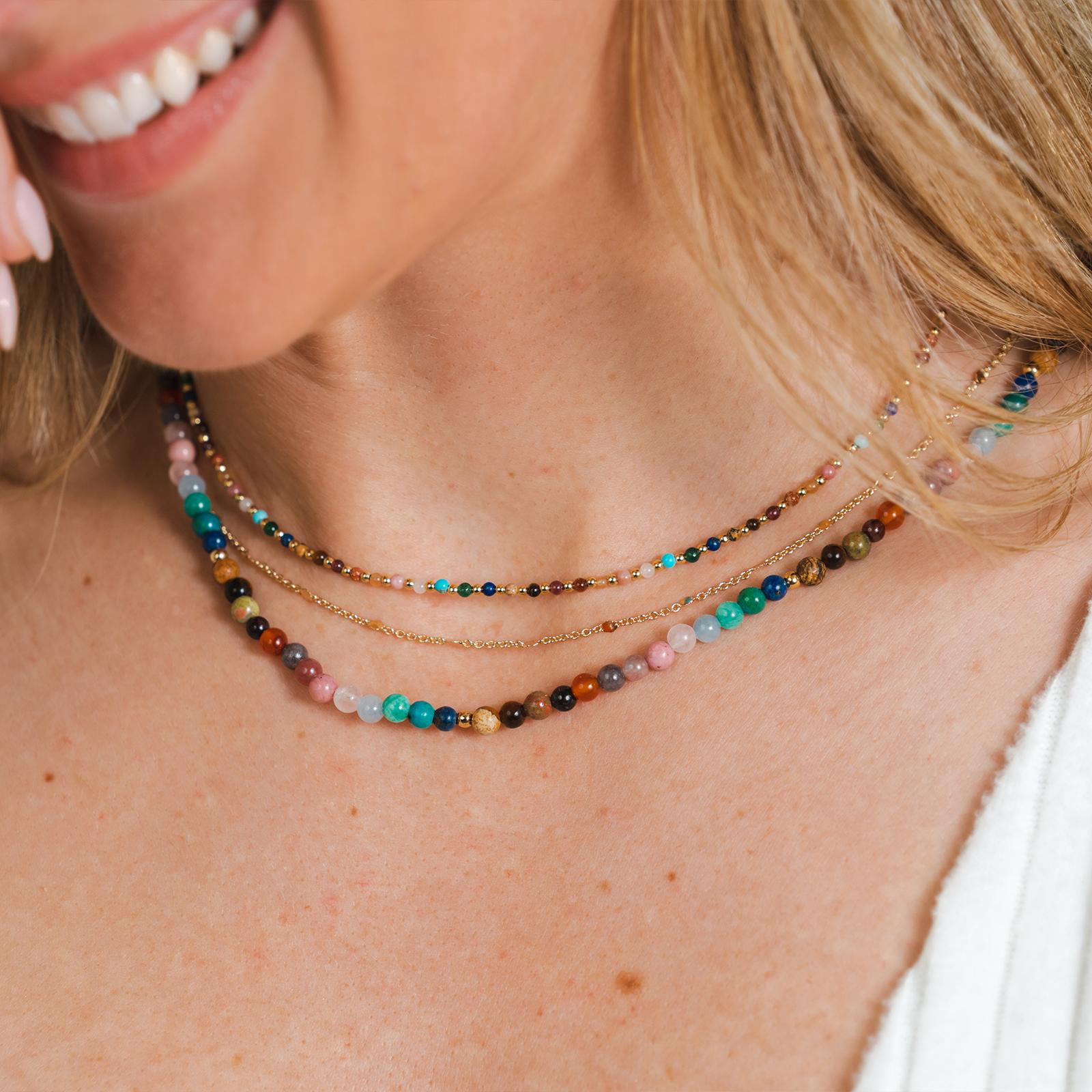 Gold Master Healer Healing Necklace Product Image