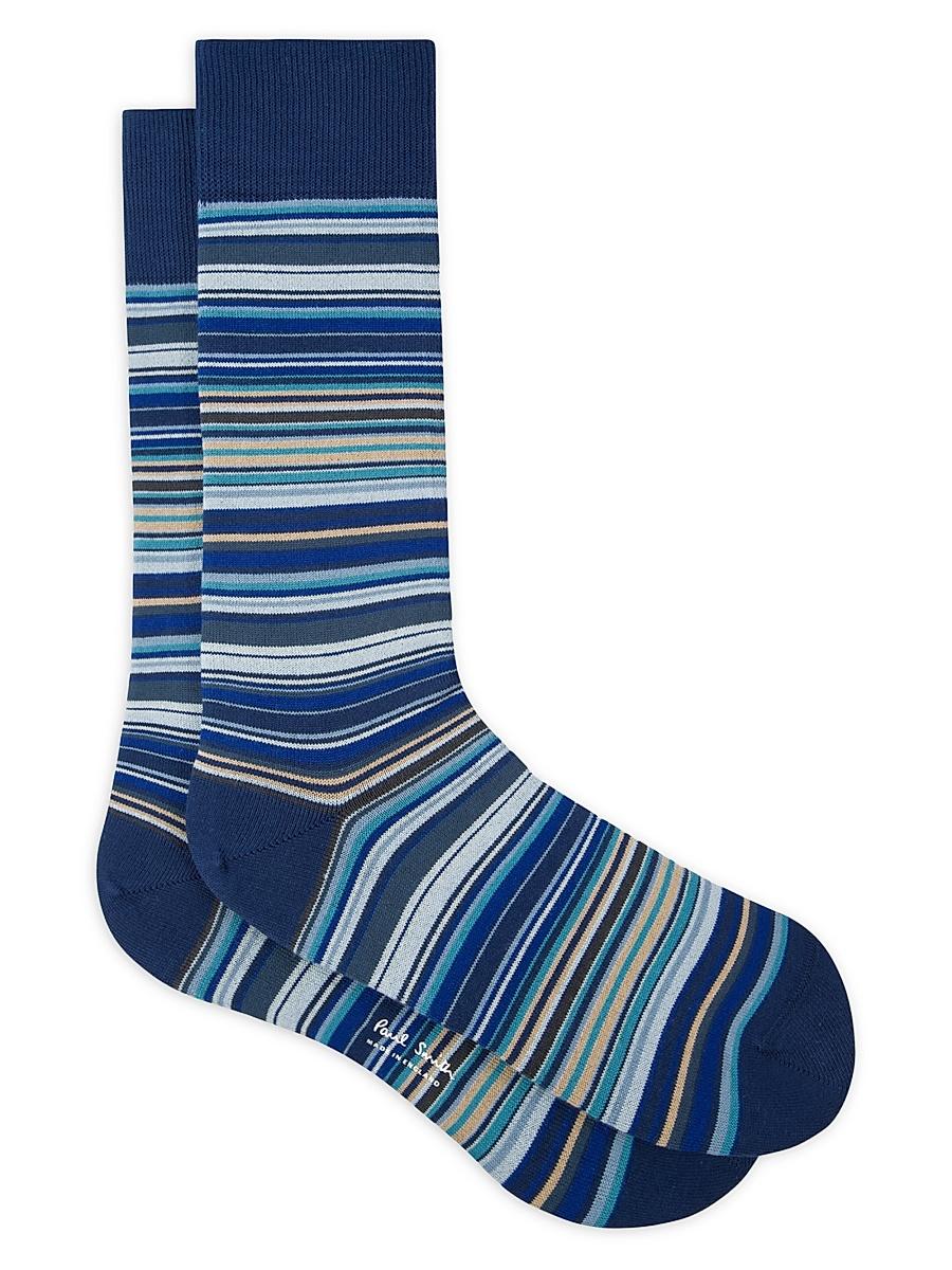 Mens Rainbow Multistripe Socks Product Image