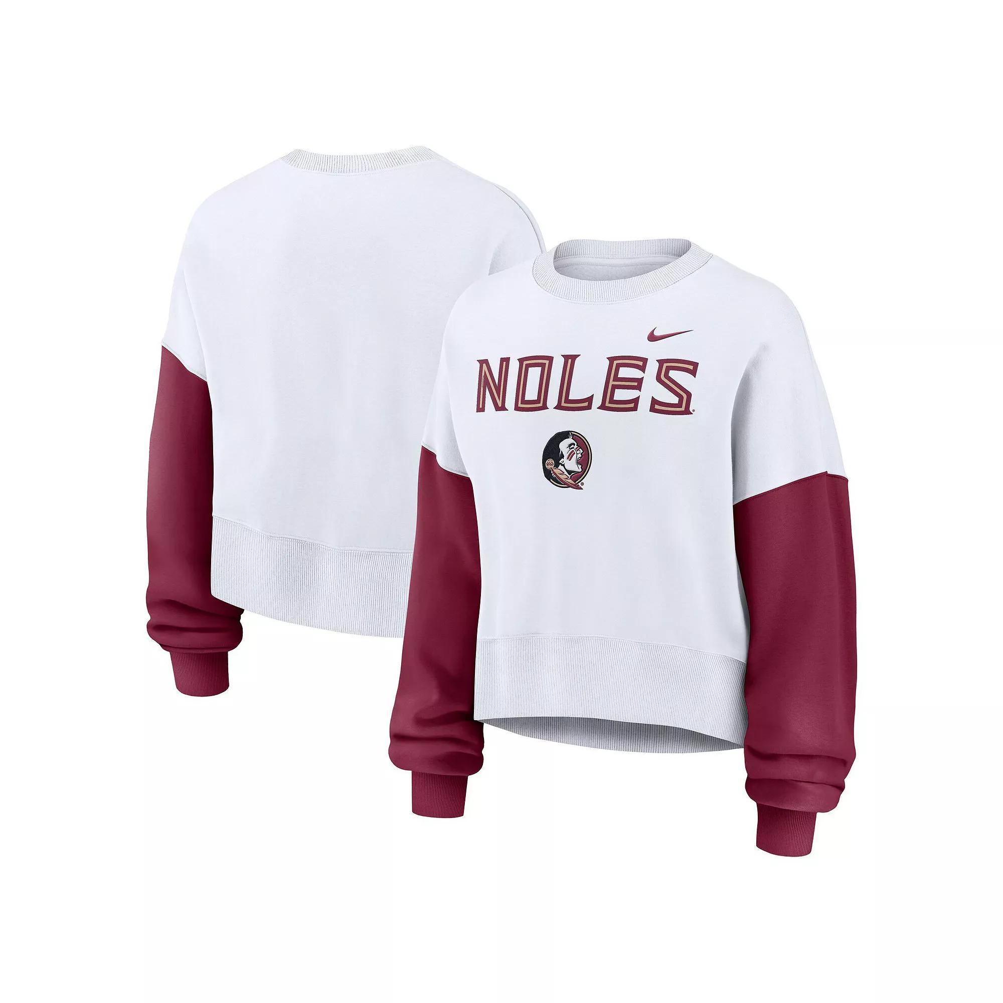 Florida State Seminoles Primetime Nike Womens College Pullover Crew | 01D712ARFTN-88C Product Image