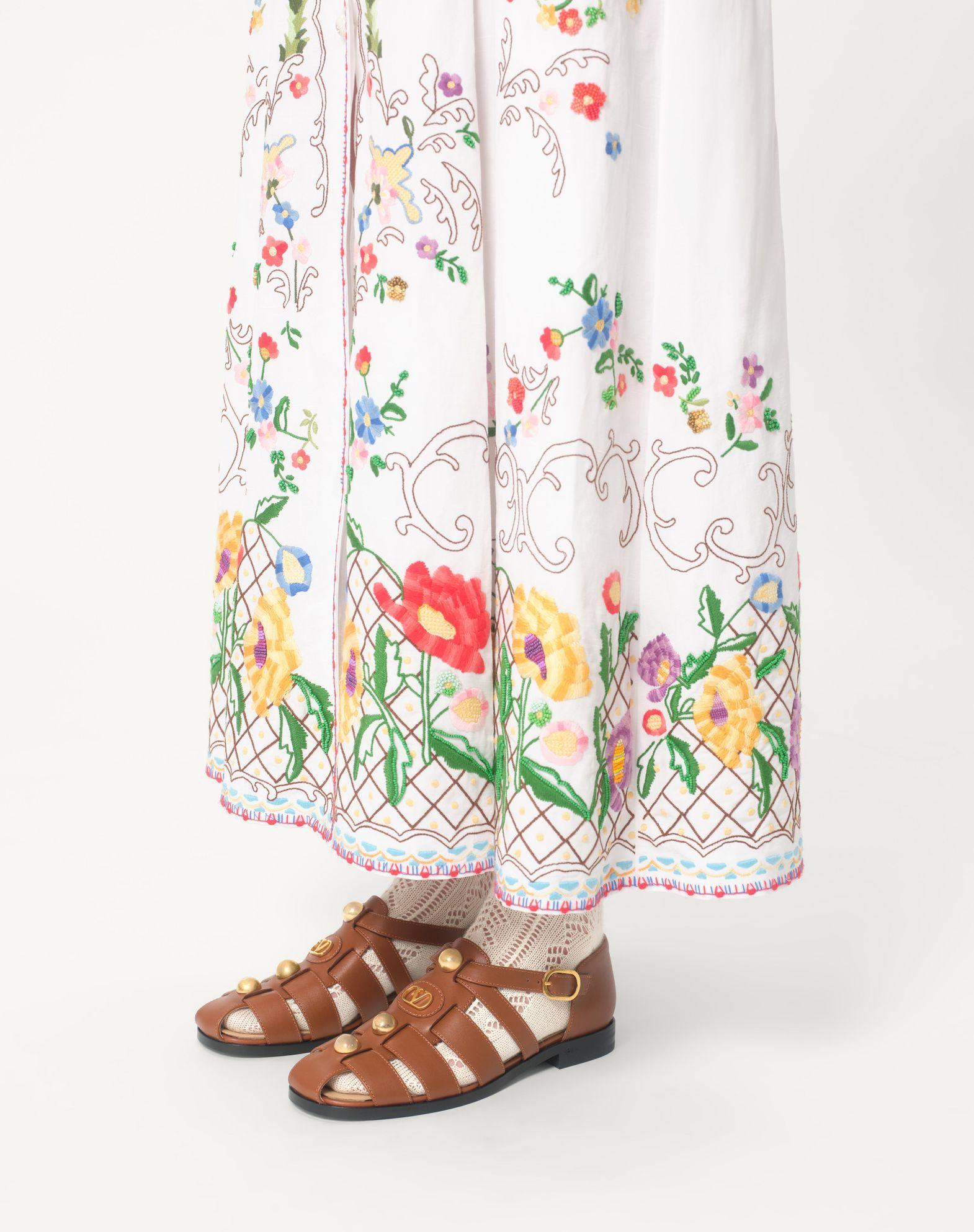 Vlogo Signature Calfskin Fisherman Sandal 20Mm Product Image