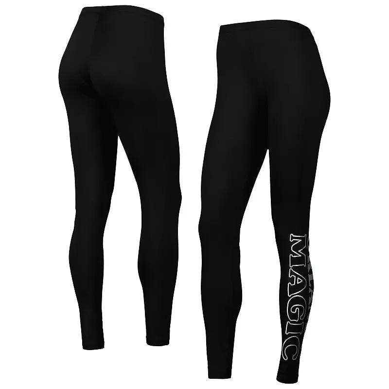 Women's G-III 4Her by Carl Banks Black Orlando Magic Stadium Leggings,  Product Image