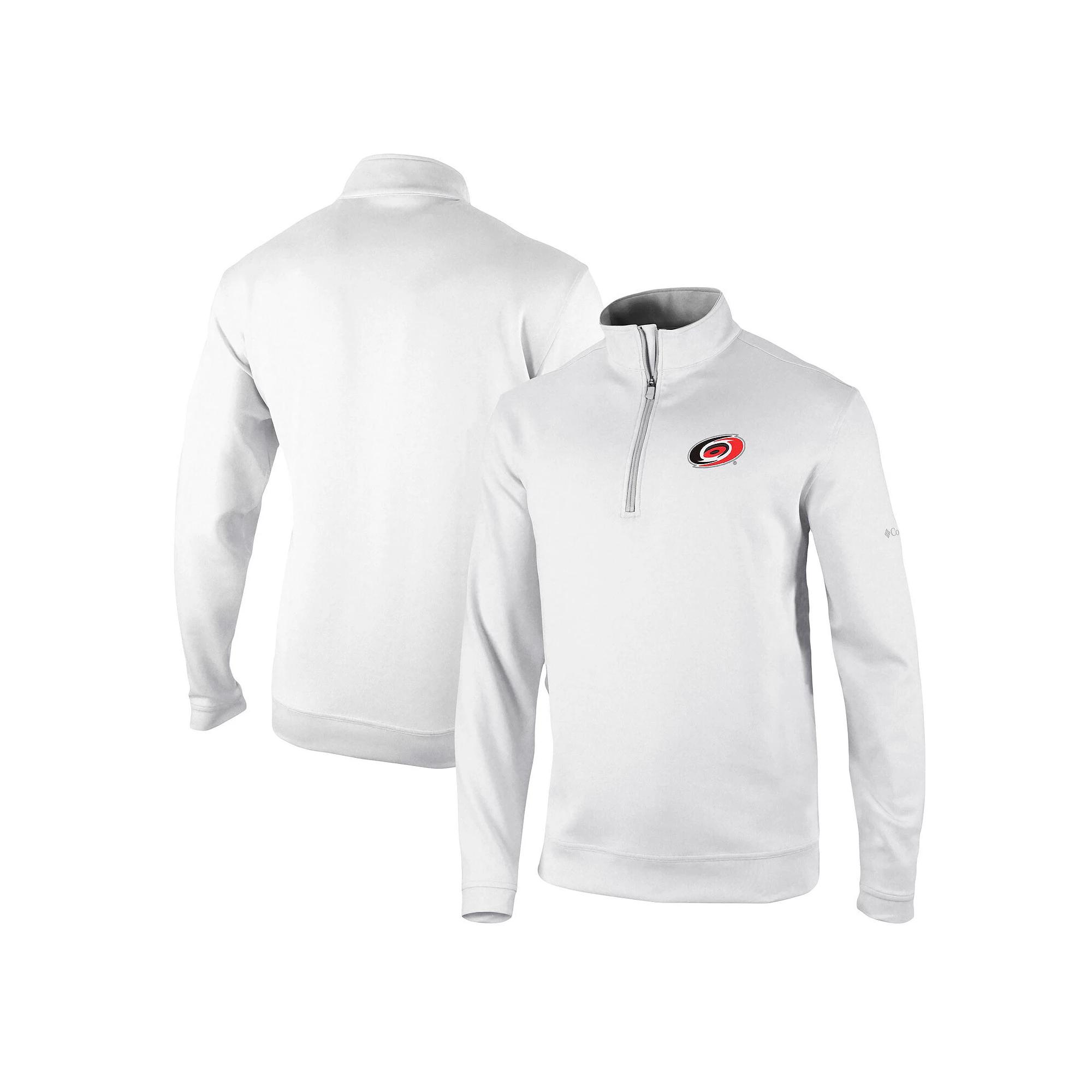 Mens Columbia Carolina Hurricanes Wickham Hills Omni-Wick Quarter-Zip Jacket Product Image