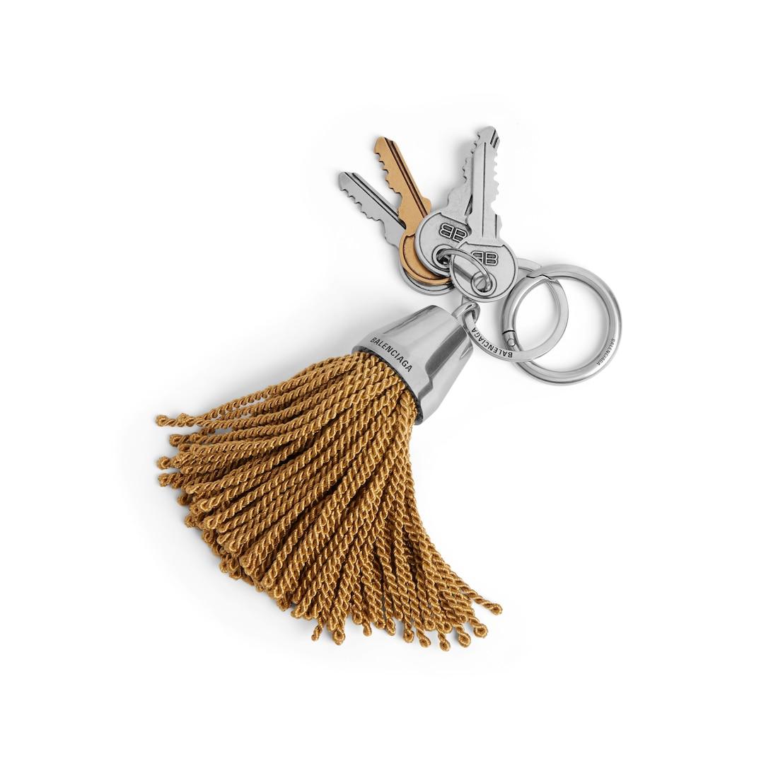 Charm/keychain Pompom in Mustard Product Image