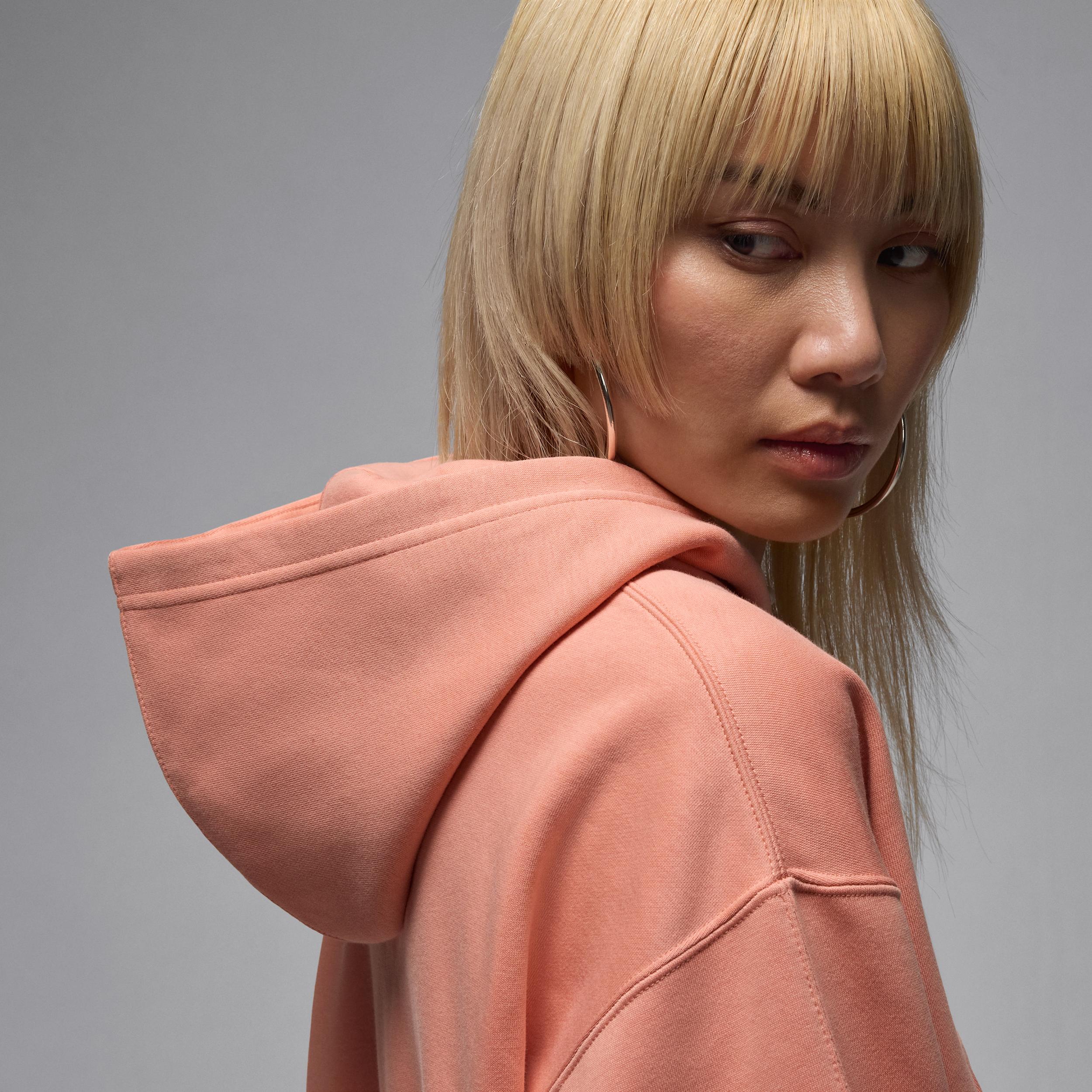 Women's Jordan Brooklyn Fleece Cropped Full-Zip Hoodie Product Image