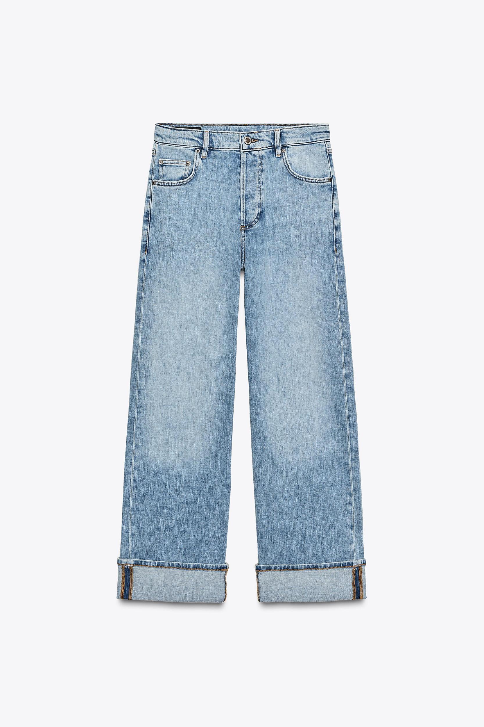 ZW COLLECTION LOW-RISE BAGGY JEANS Product Image