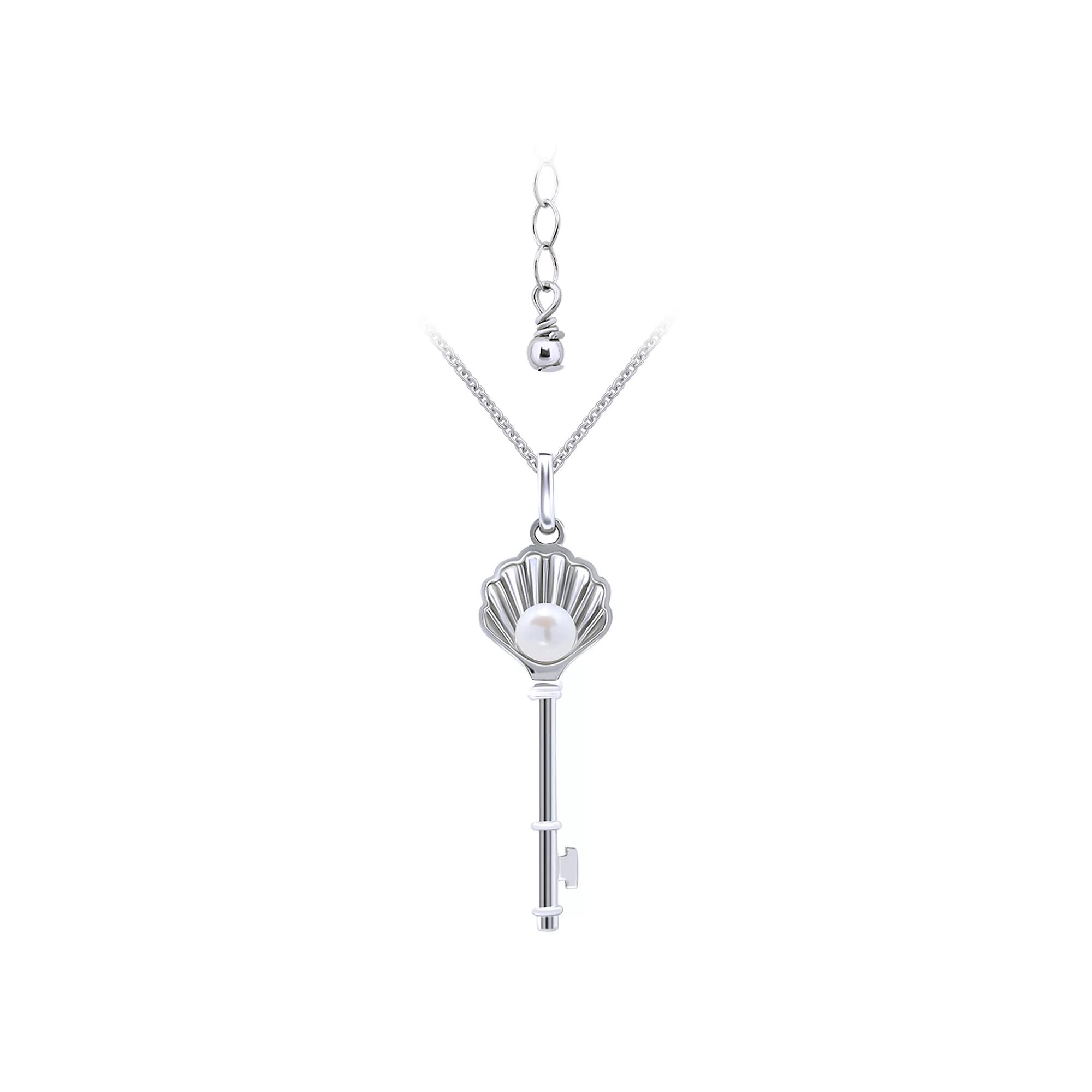 Men's Triangle Key Ring in Nero Product Image