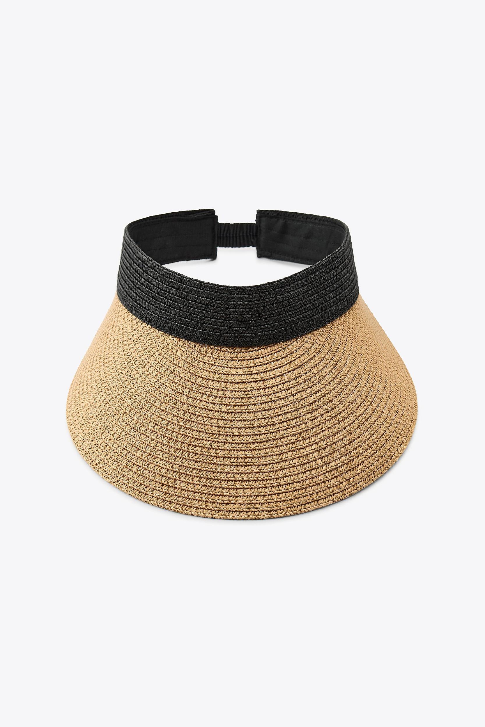 CONTRASTING WOVEN VISOR Product Image