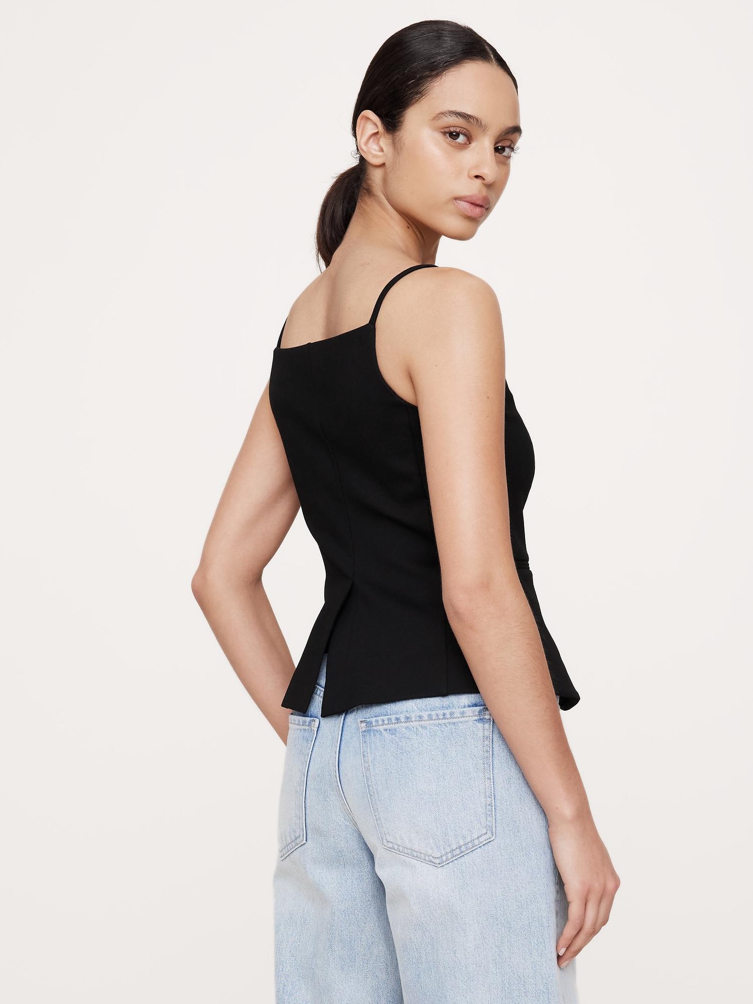 Everywhere Ponte Vest Top Product Image