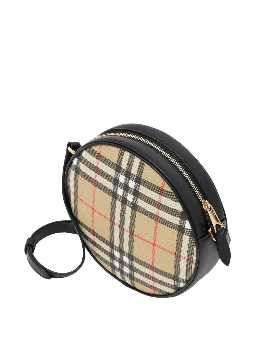 Louise Vintage Check round bag Product Image