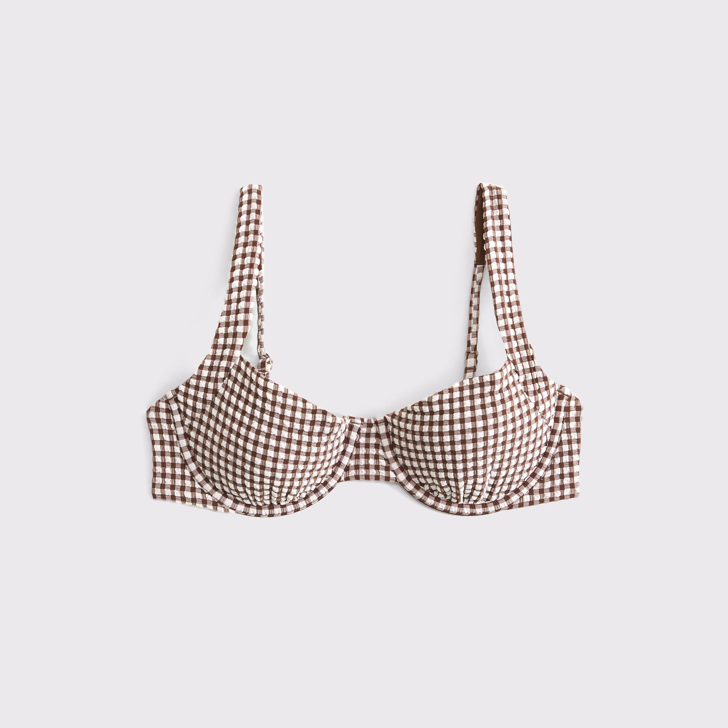 Wide Strap Underwire Bikini Top Product Image