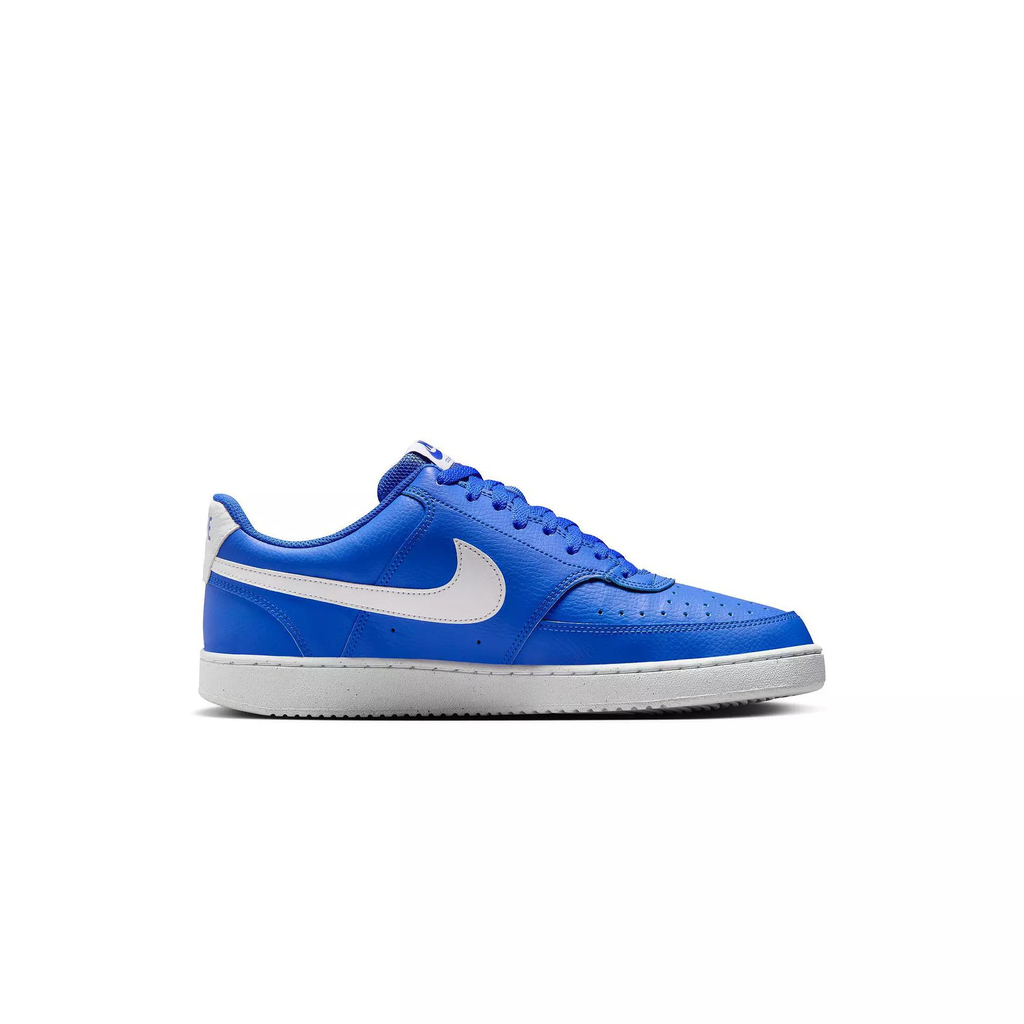 Nike Court Vision Next Nature Men's Low-Top Shoes, Size: 11.5, Hyper Royal White Product Image