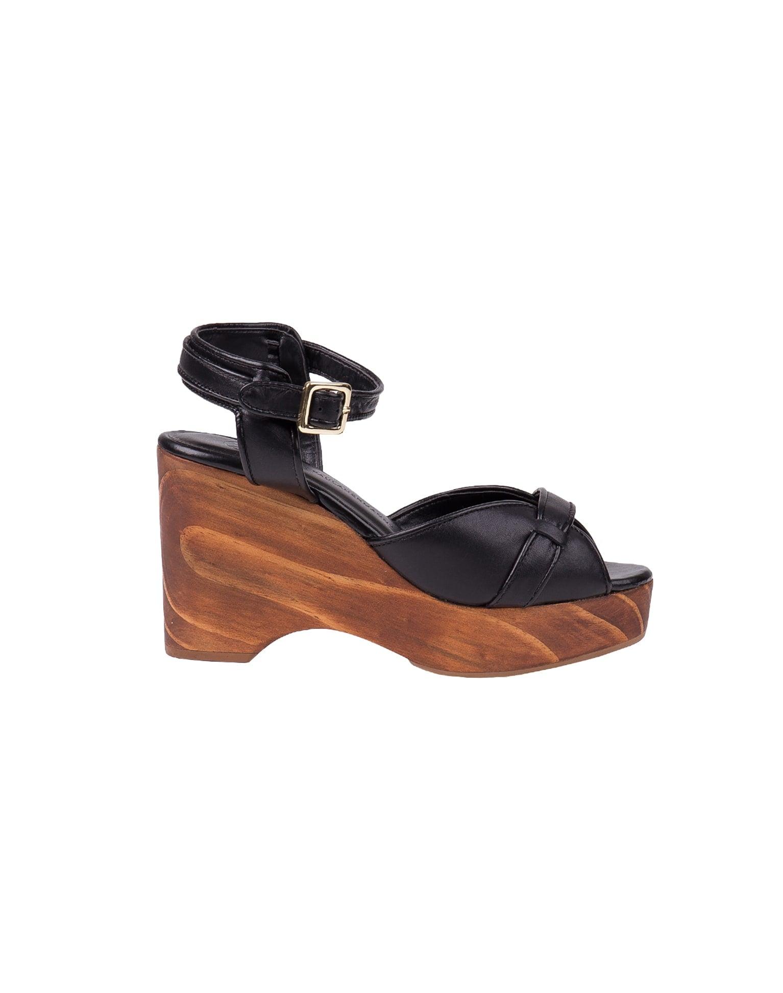 Brigitte Sandal (Final Sale) - Black Product Image