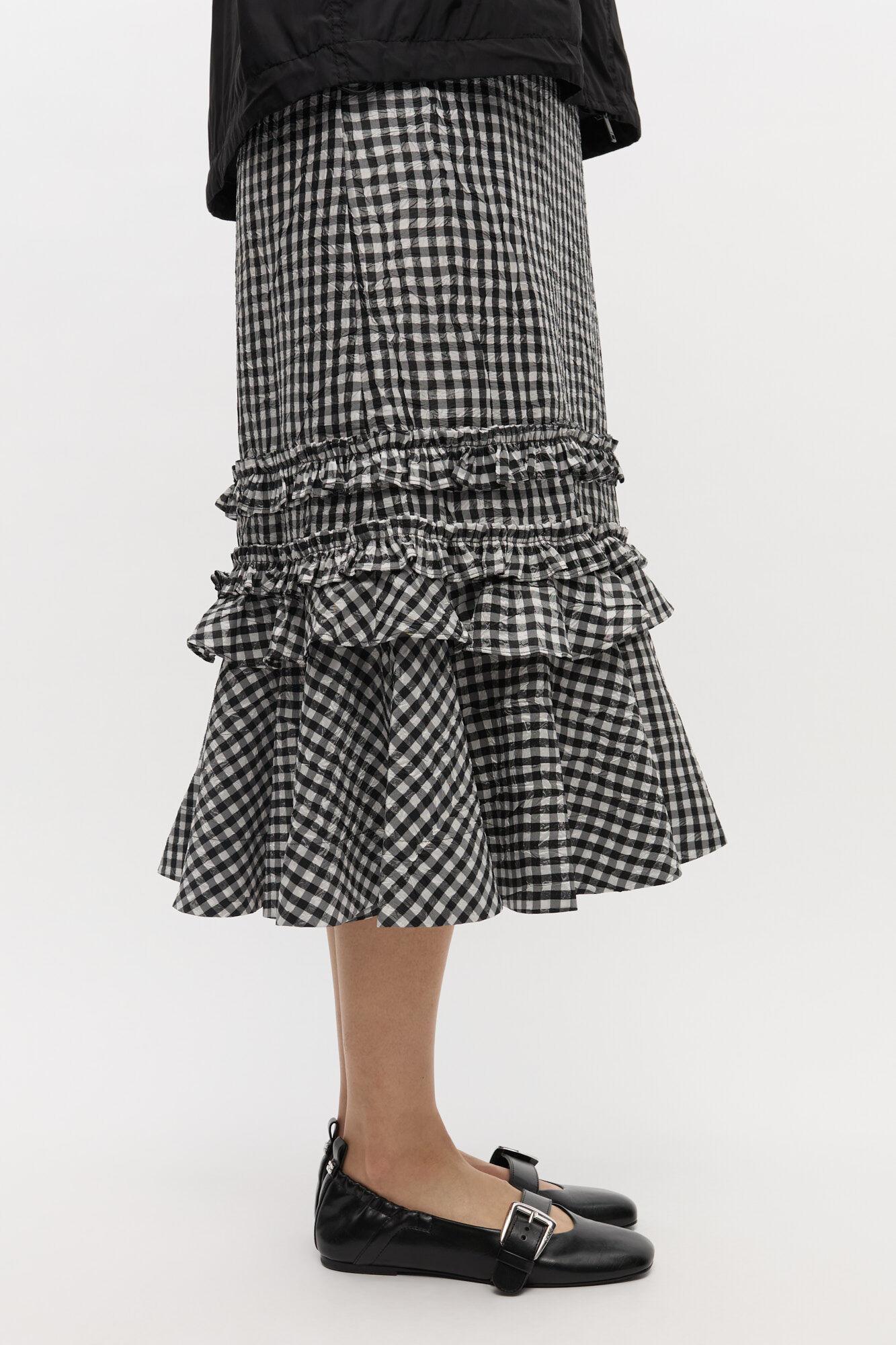 Black Buckle Strap Ballerinas Product Image