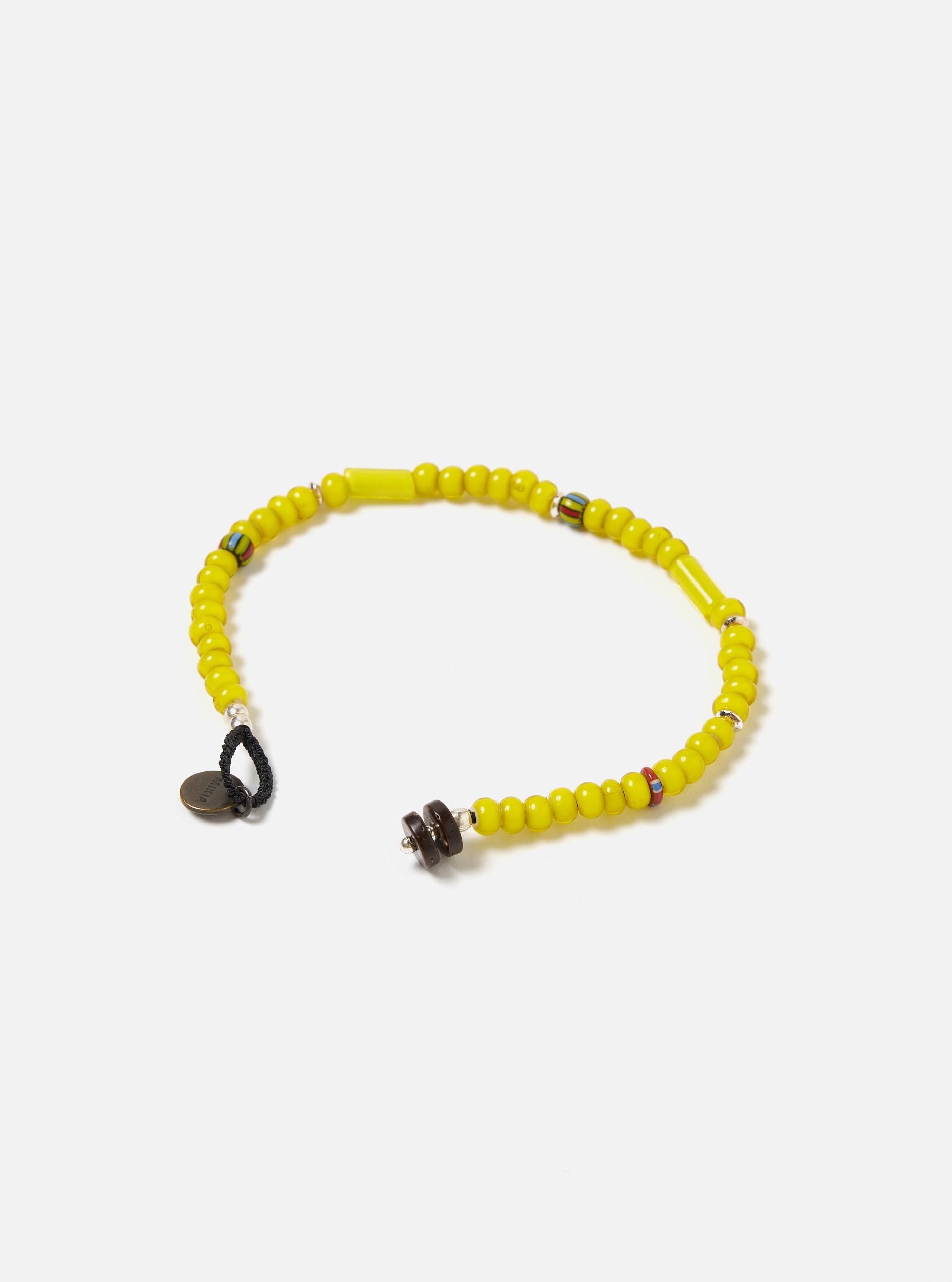 Mikia Bracelet in Yellow/White Hearts Product Image