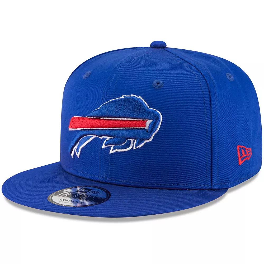 Mens New Era Royal Buffalo Bills Basic 9FIFTY Adjustable Snapback Hat Product Image