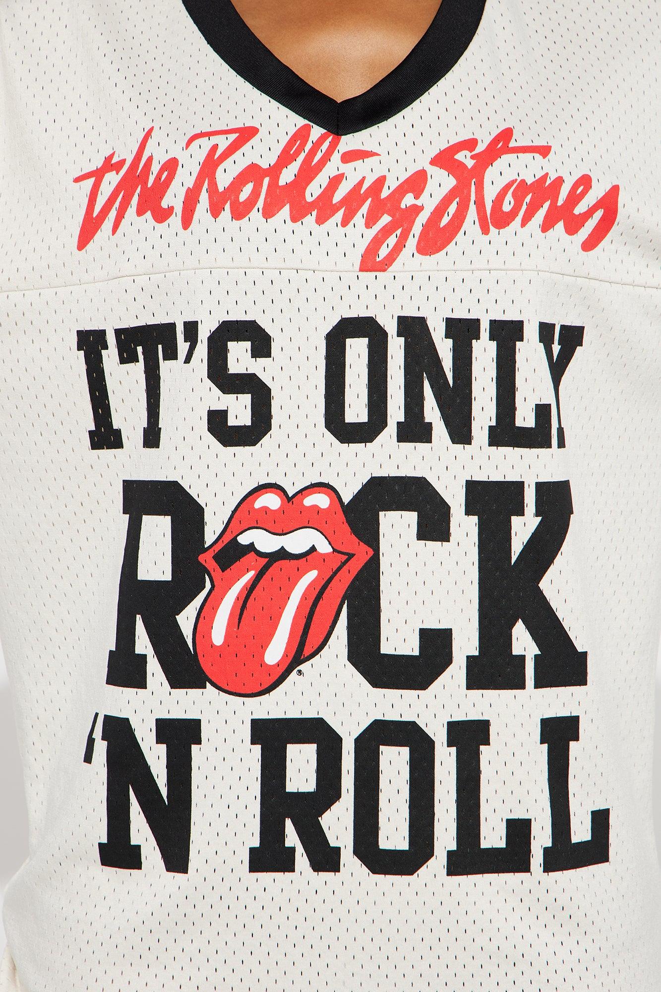 The Rolling Stones Jersey Tee - Cream Product Image