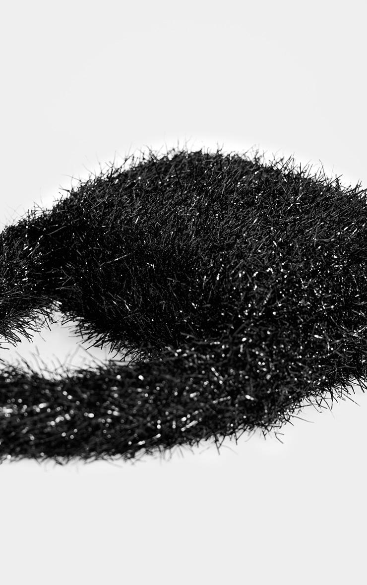 Black Tinsel Mini Handbag Product Image