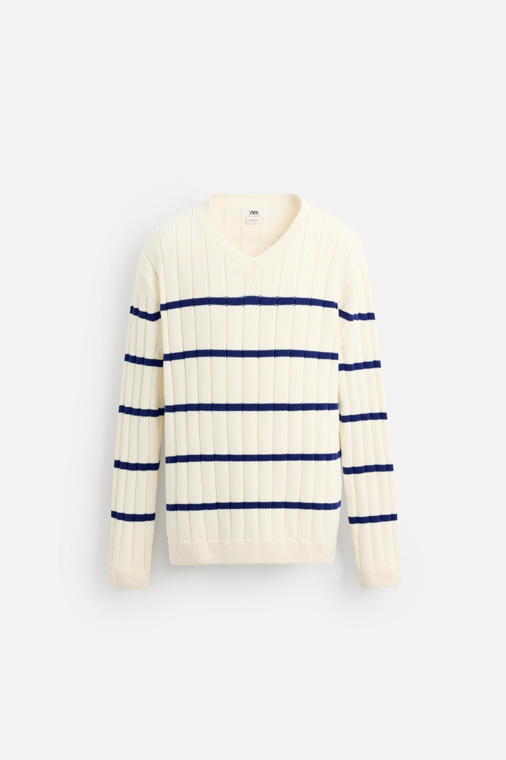 LIMITED EDITION STRIPED JACQUARD SWEATER Product Image