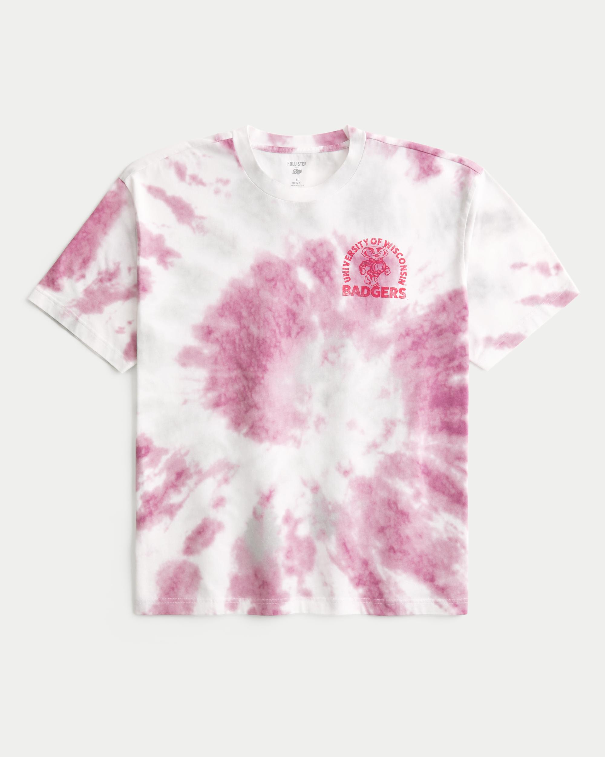 Boxy University of Wisconsin Badgers Graphic Tee Product Image