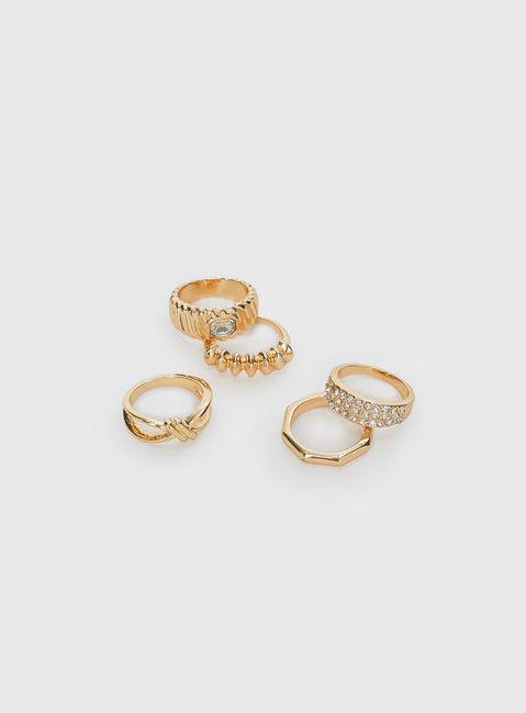 As It Was Ring Pack Gold Product Image