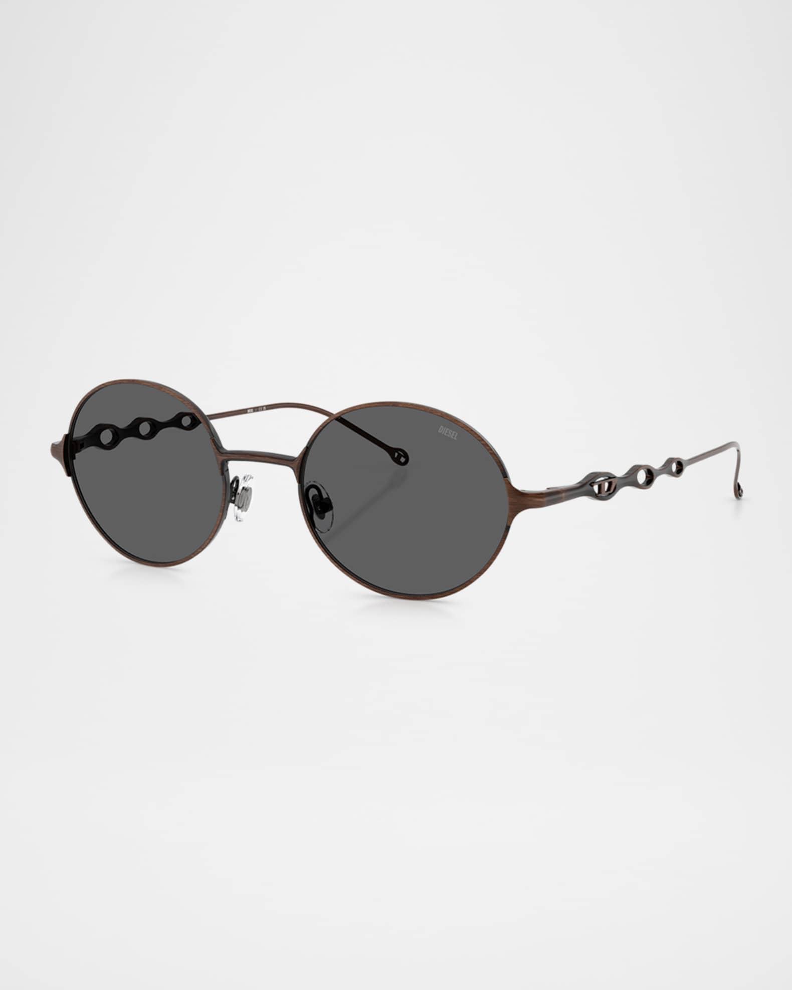 Mens Fendi Diagonal 56MM Geometric Sunglasses Product Image