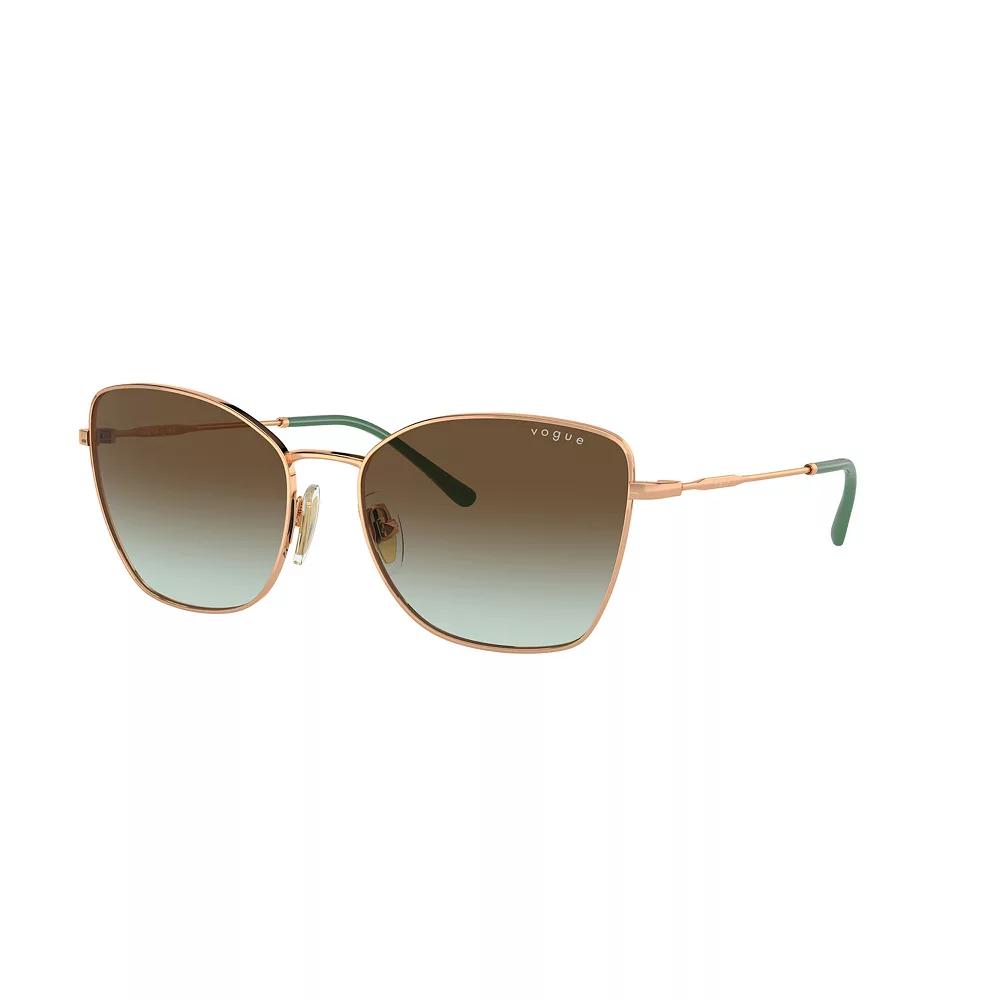 Women's Vogue 0VO4279S 58mm Cat Eye Sunglasses, Rose Gold Product Image