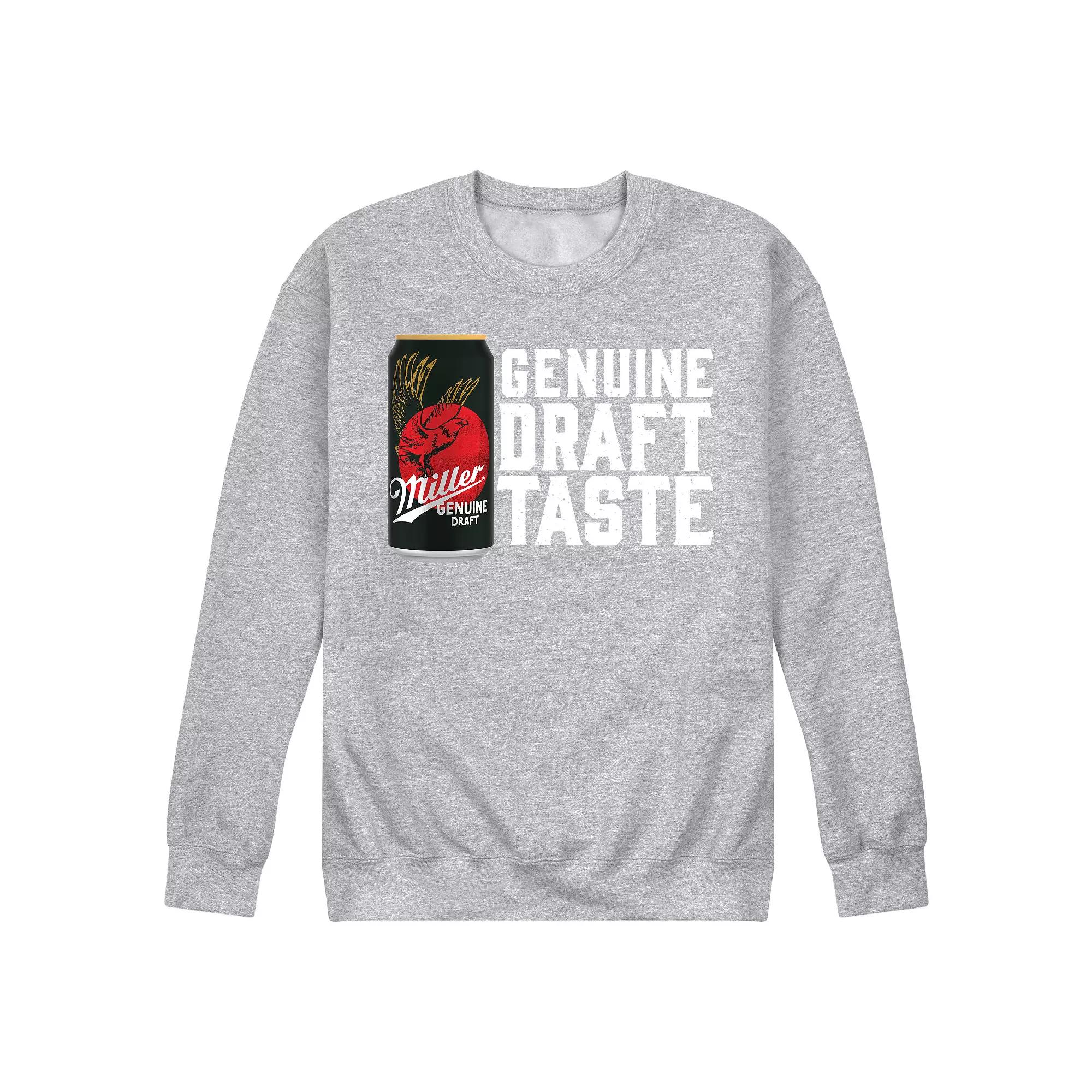 Men's Miller Genuine Draft Taste Can Fleece Sweatshirt,  Product Image