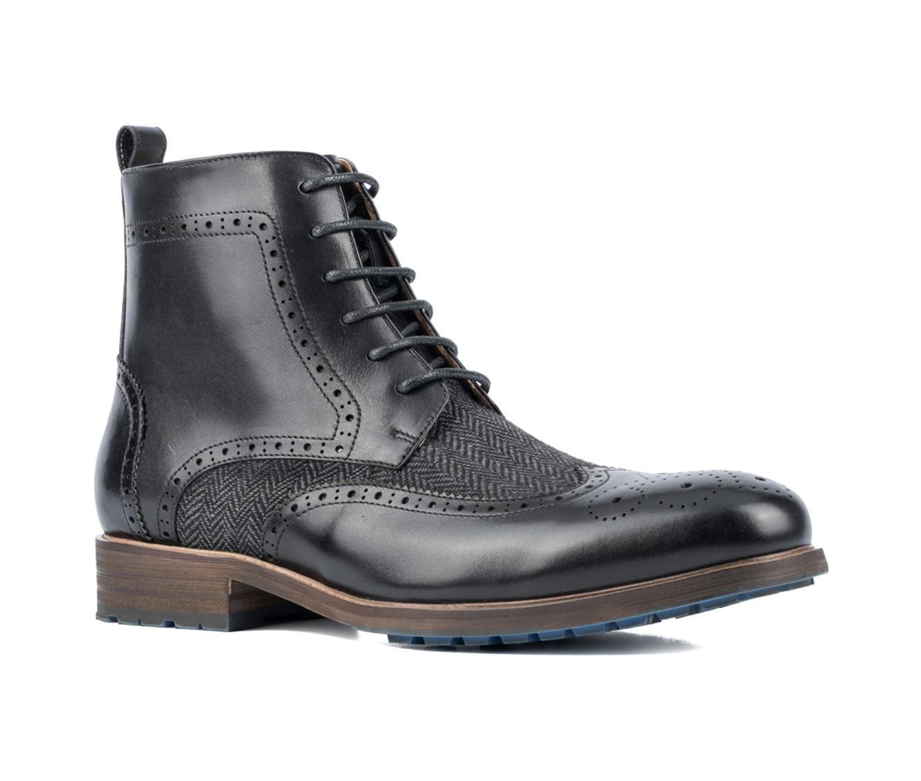 Men's Vintage Foundry Co Flint Lace Up Wingtip Dress Boots Product Image