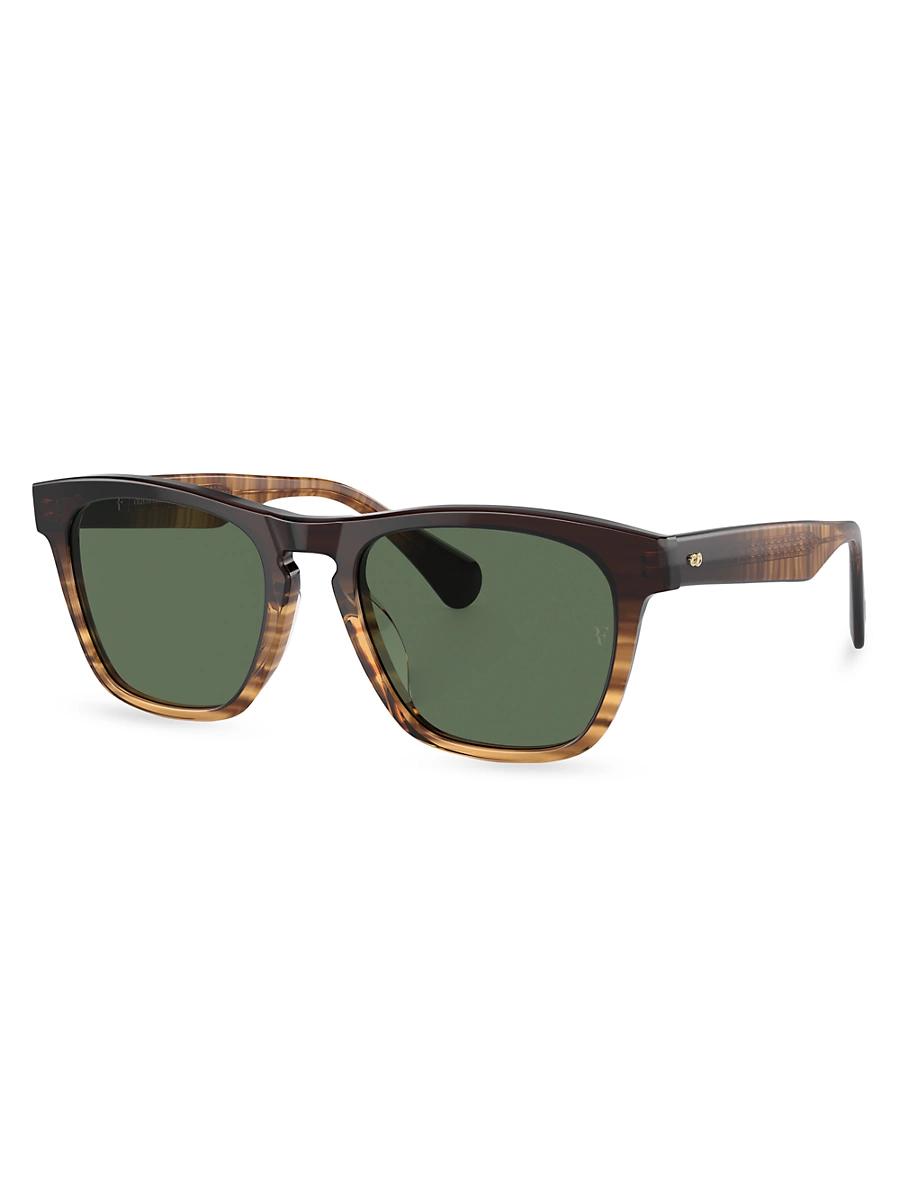 Mens R-3 Polarized Acetate Square Sunglasses Product Image