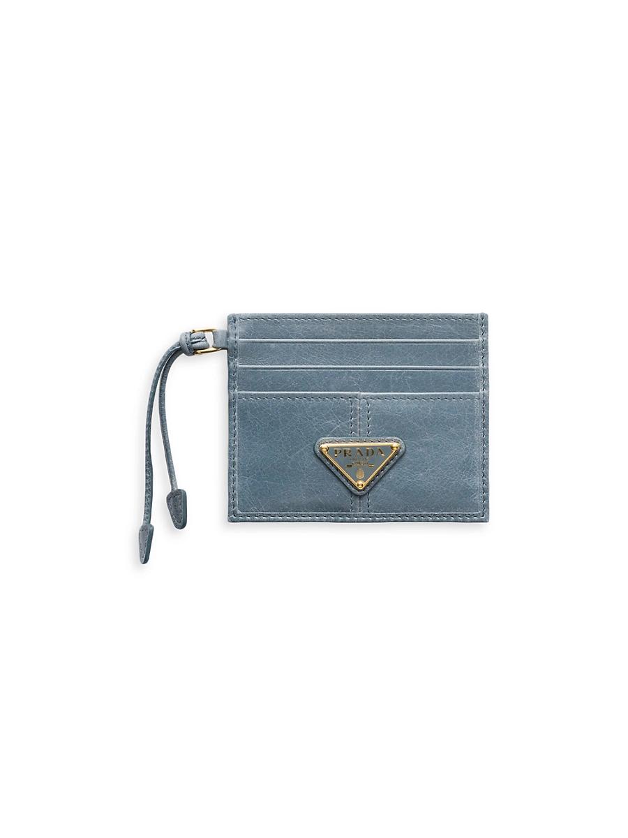 Womens Leather Card Holder Product Image