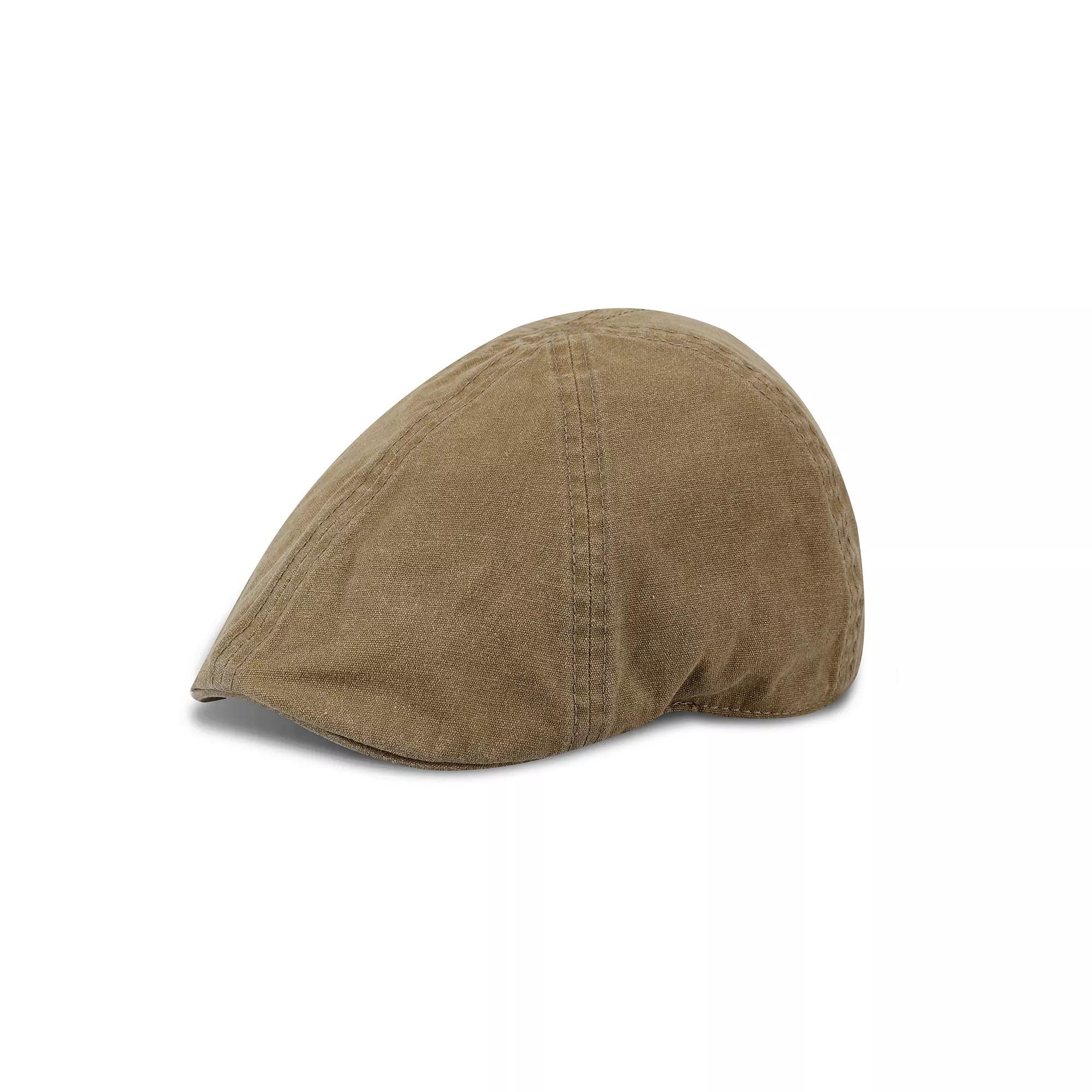 Men's Wembley Oil Cloth Dome Top Ivy Cap, Brown Product Image