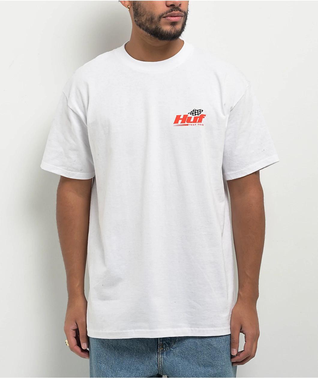HUF x Kodak Racing Infield White T-Shirt Product Image