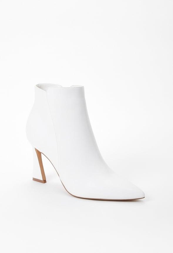 JustFab Margaux Platform Loafer Pump Womens Black/ White Size 8.5 Product Image