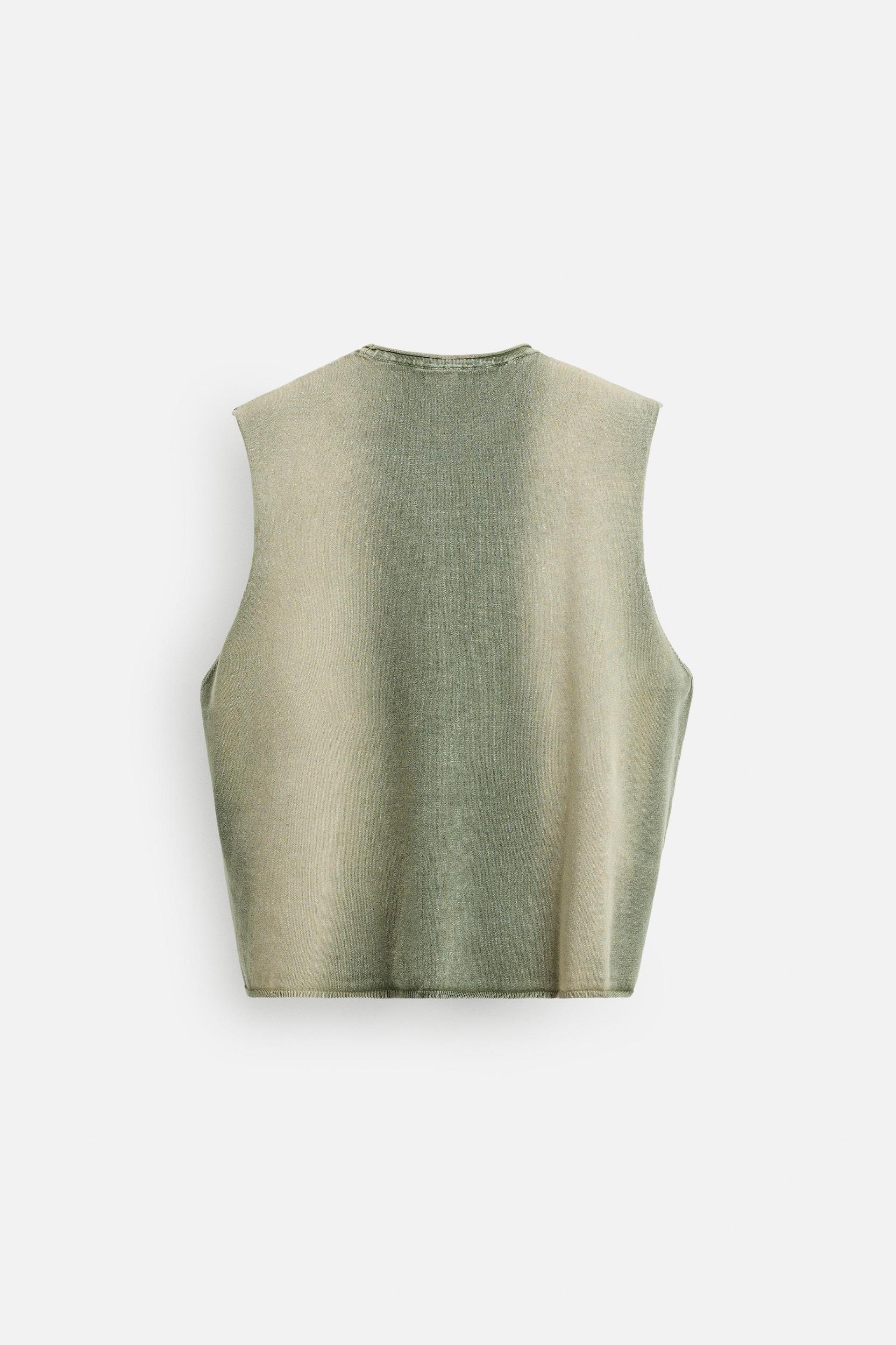 WASHED KNIT TANK TOP Product Image