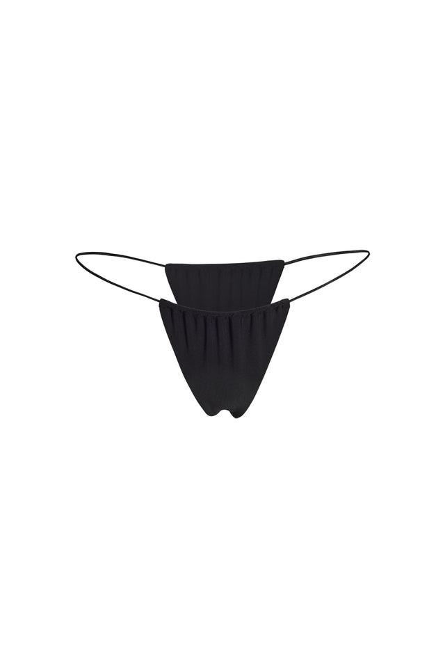 BAMBI BIKINI BOTTOM - BLACK Product Image