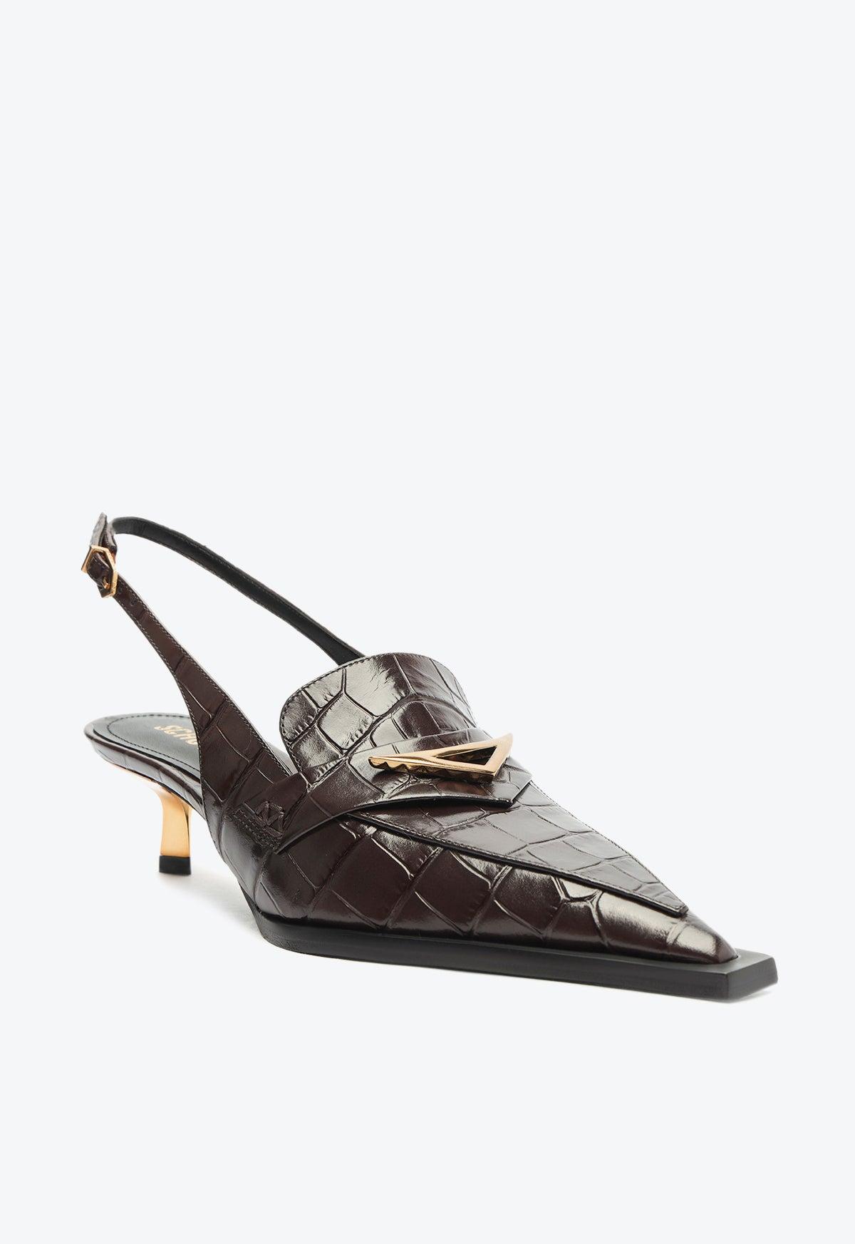 Arizona Sling Leather Pump Female Product Image