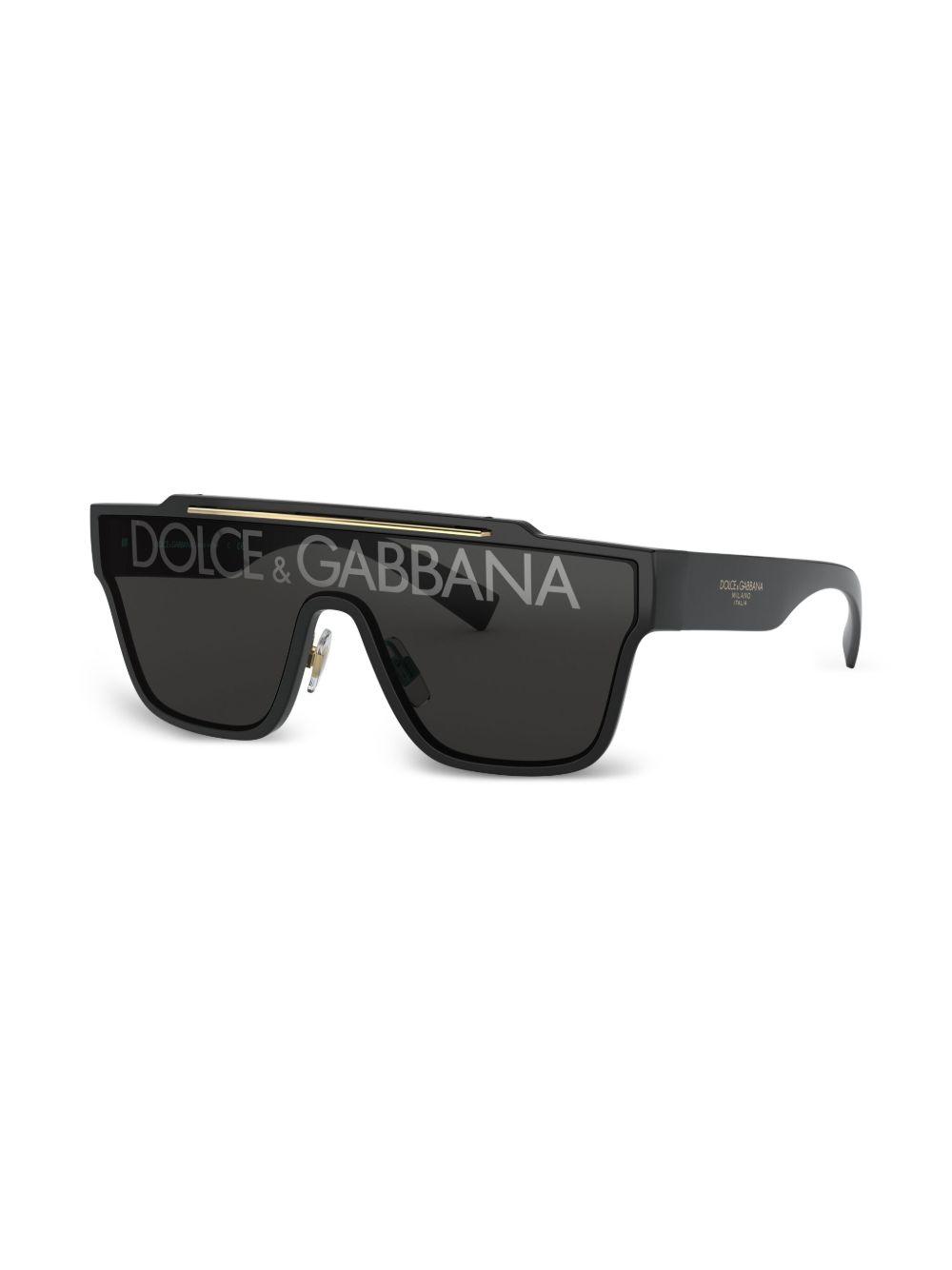 logo-print square-frame sunglasses Product Image